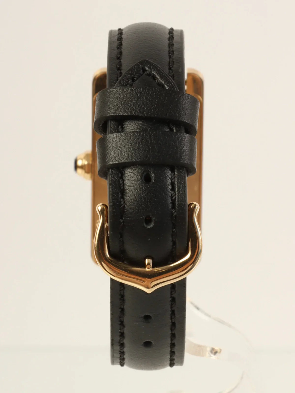 CARTIER Tank American Sm Gold/Black