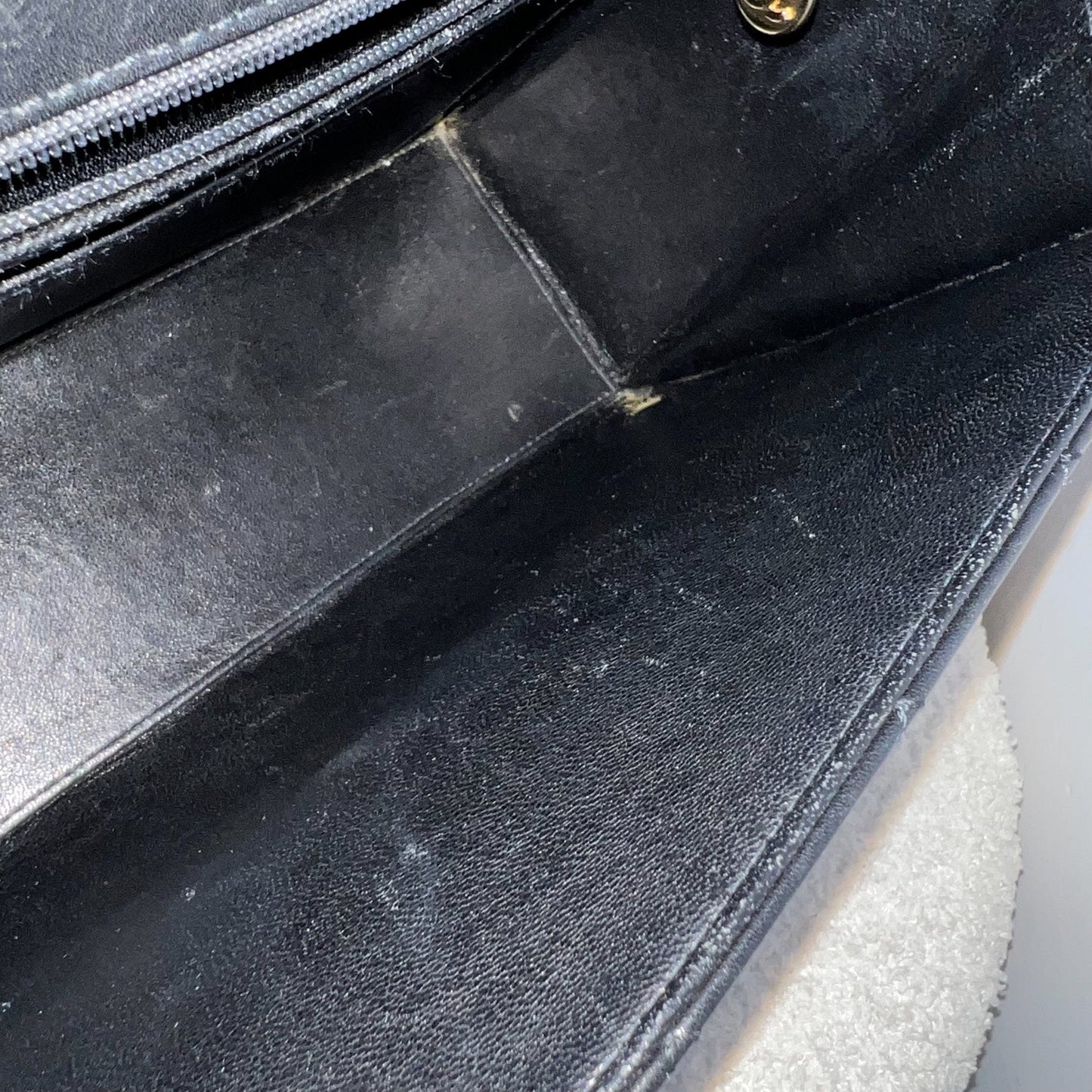 GLM- 2.55 Reissue Trapezoid in Black Lambskin and GHW