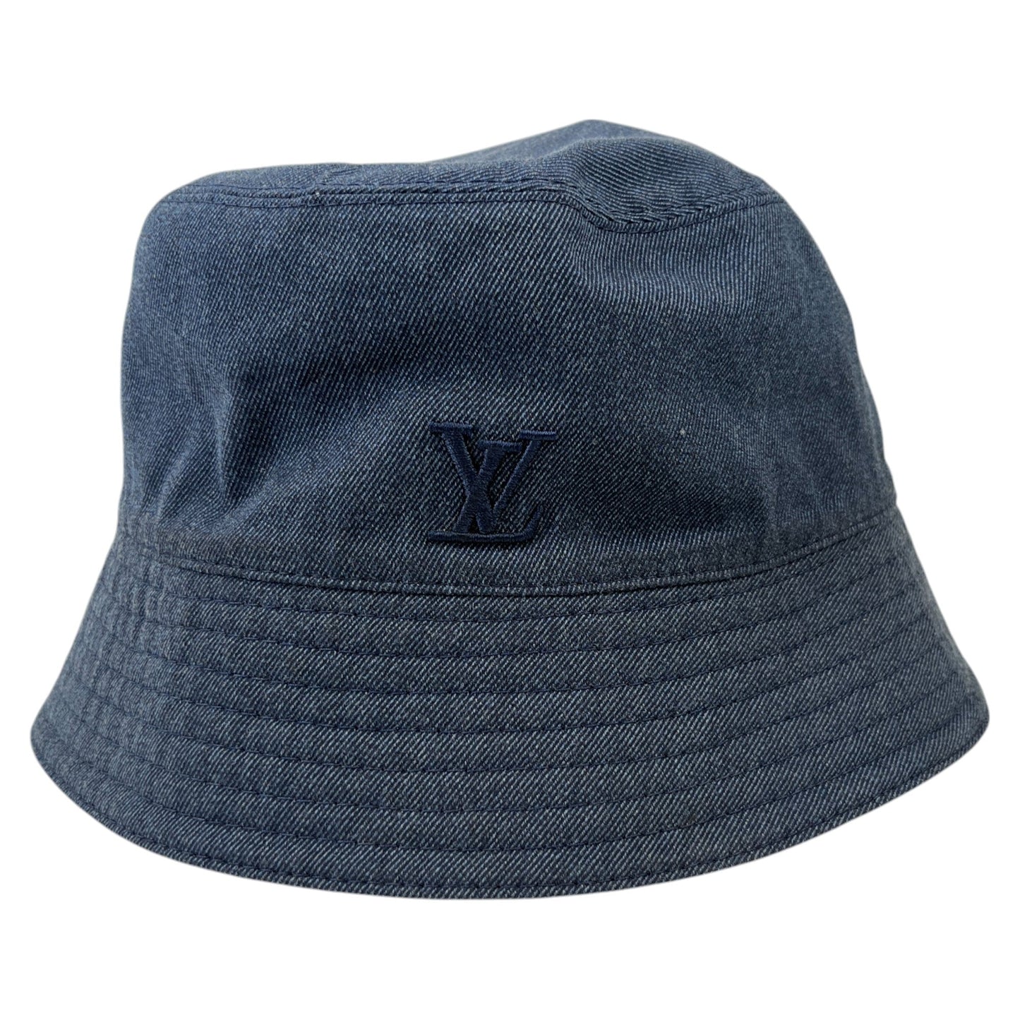 Men's Reversible Monogram Bucket Hat Black