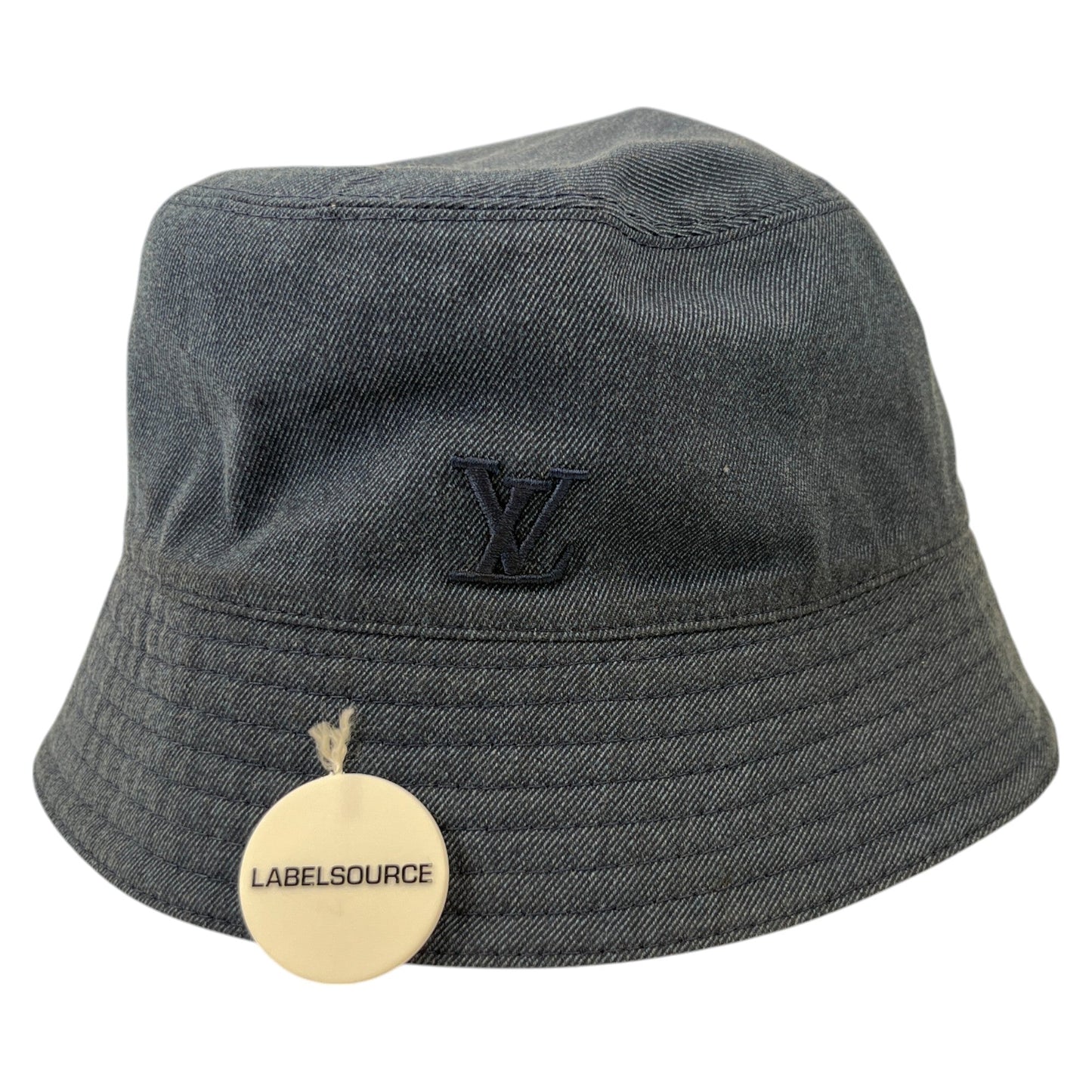 Men's Reversible Monogram Bucket Hat Black