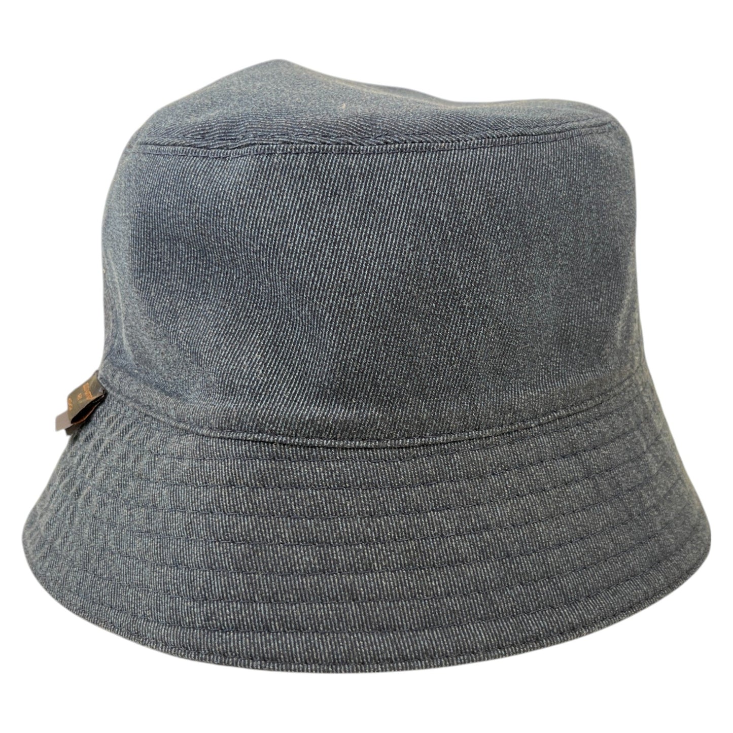 Men's Reversible Monogram Bucket Hat Black