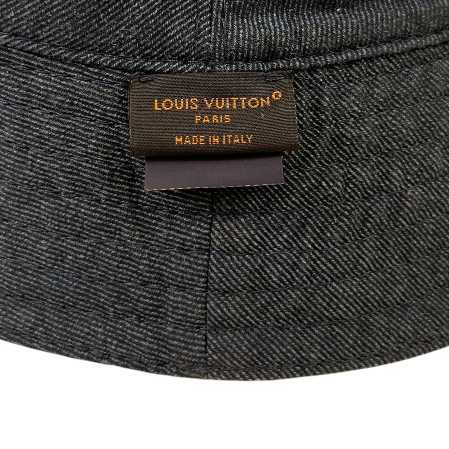 Men's Reversible Monogram Bucket Hat Black