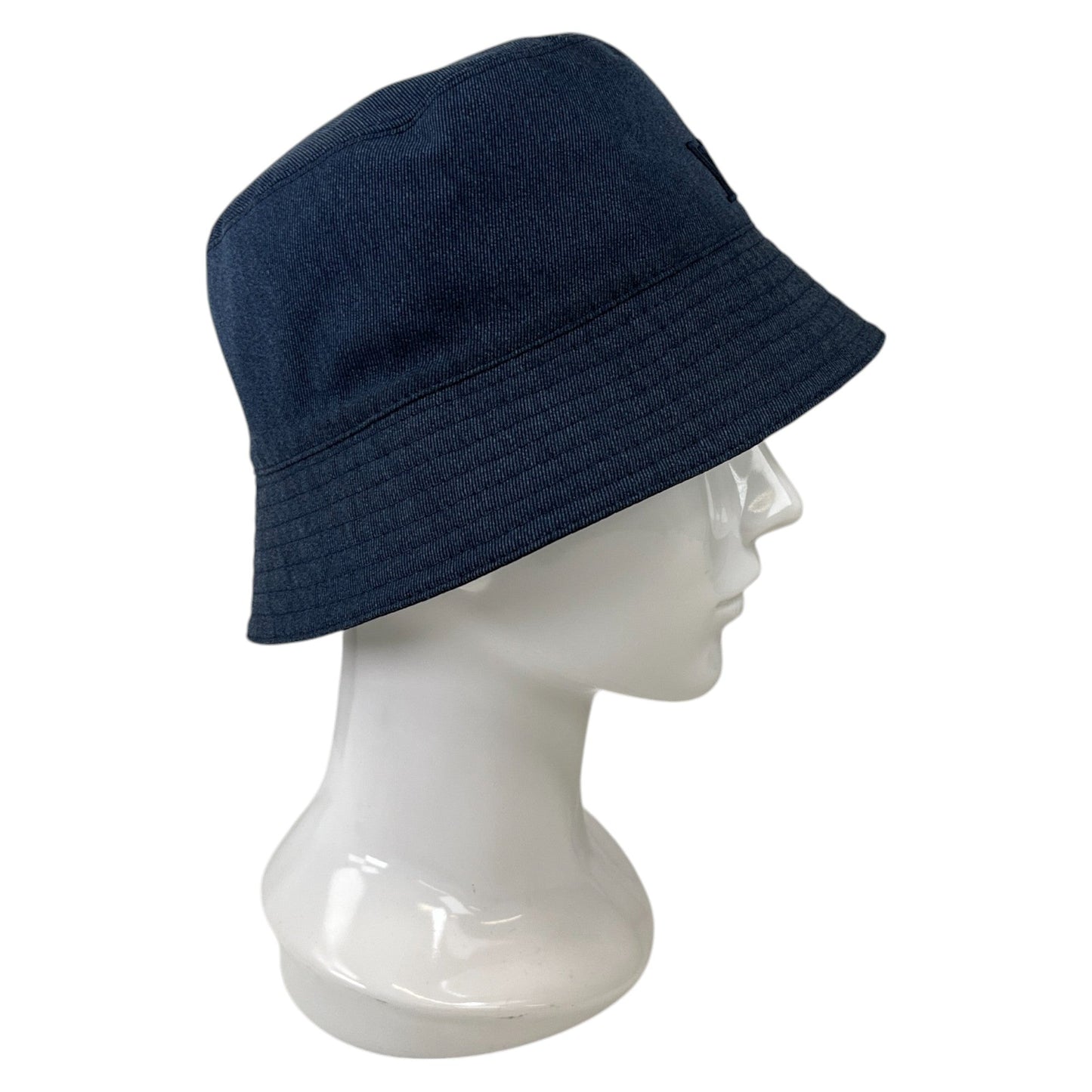 Men's Reversible Monogram Bucket Hat Black