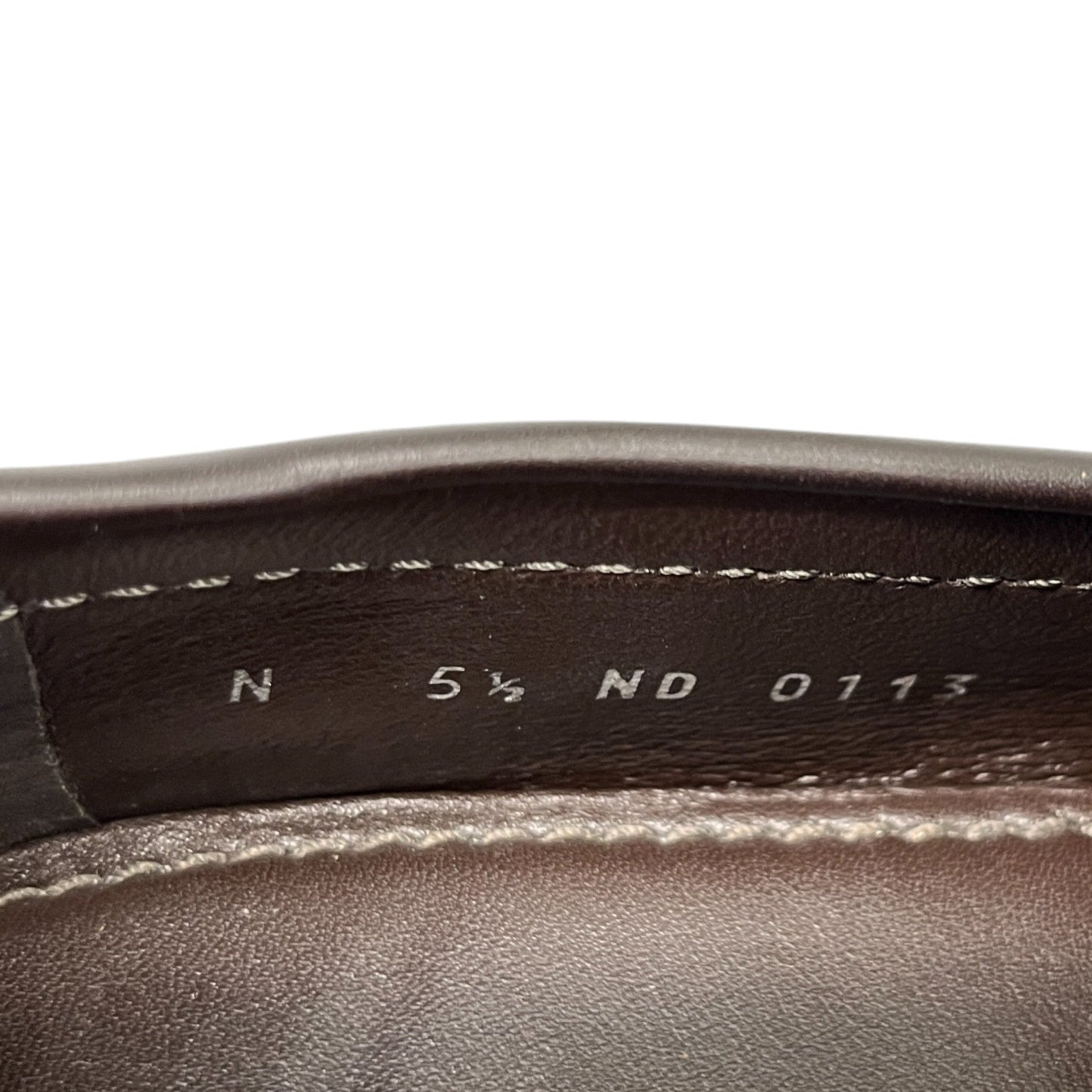 Men's Damier Hockenheim Loafers Brown Size EU 39.5 / UK 5.5