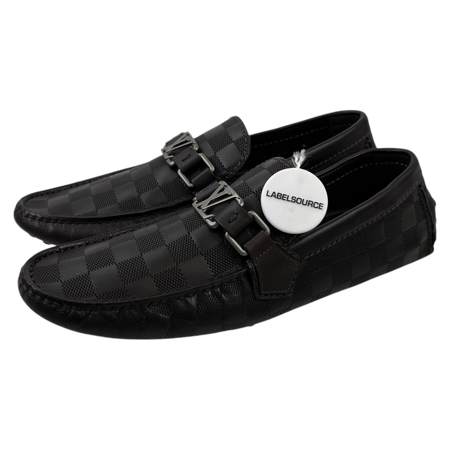 Men's Damier Hockenheim Loafers Brown Size EU 39.5 / UK 5.5