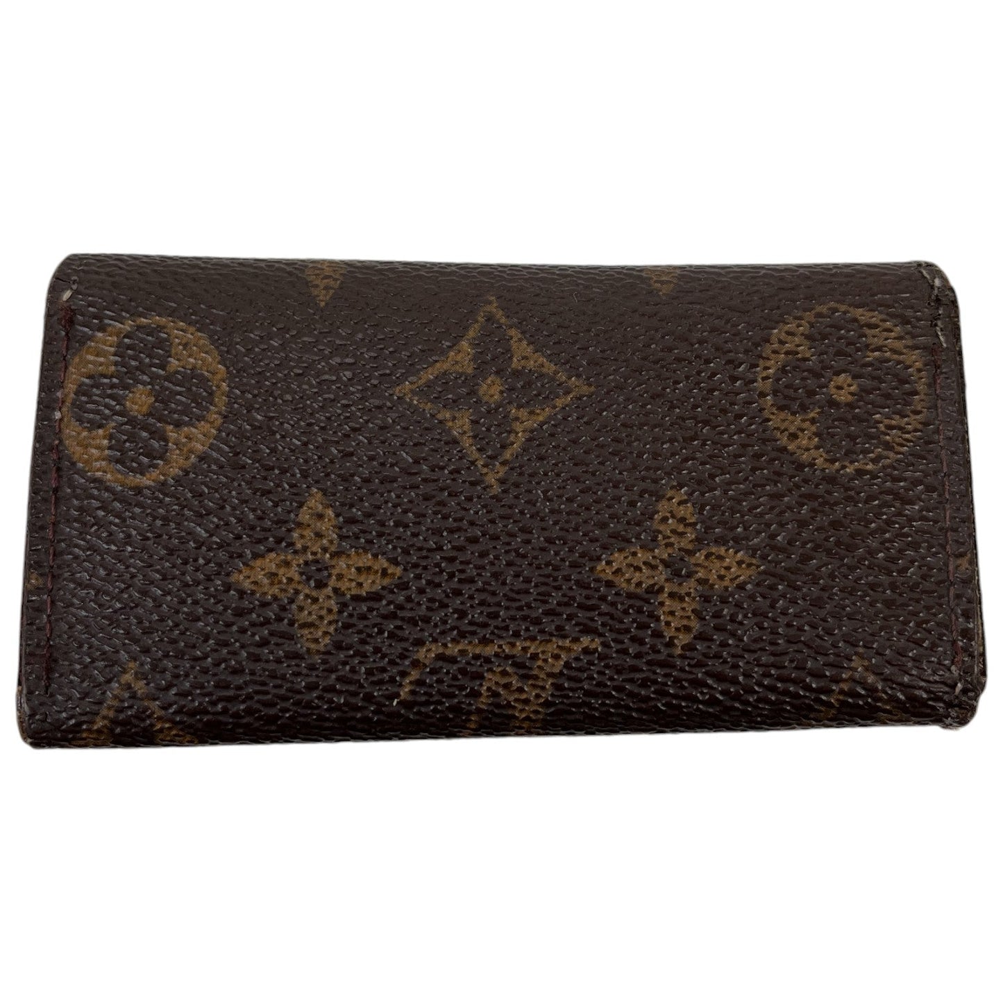 Men's Vintage Monogram Key Wallet Brown