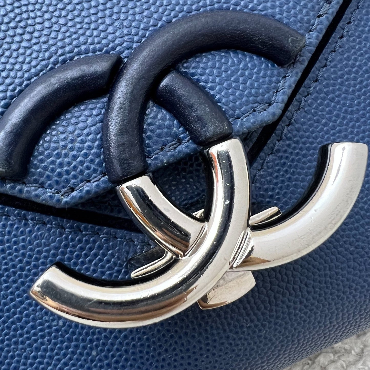 GLM-Seasonal Small Flap in Petroleum Blue Caviar and SHW