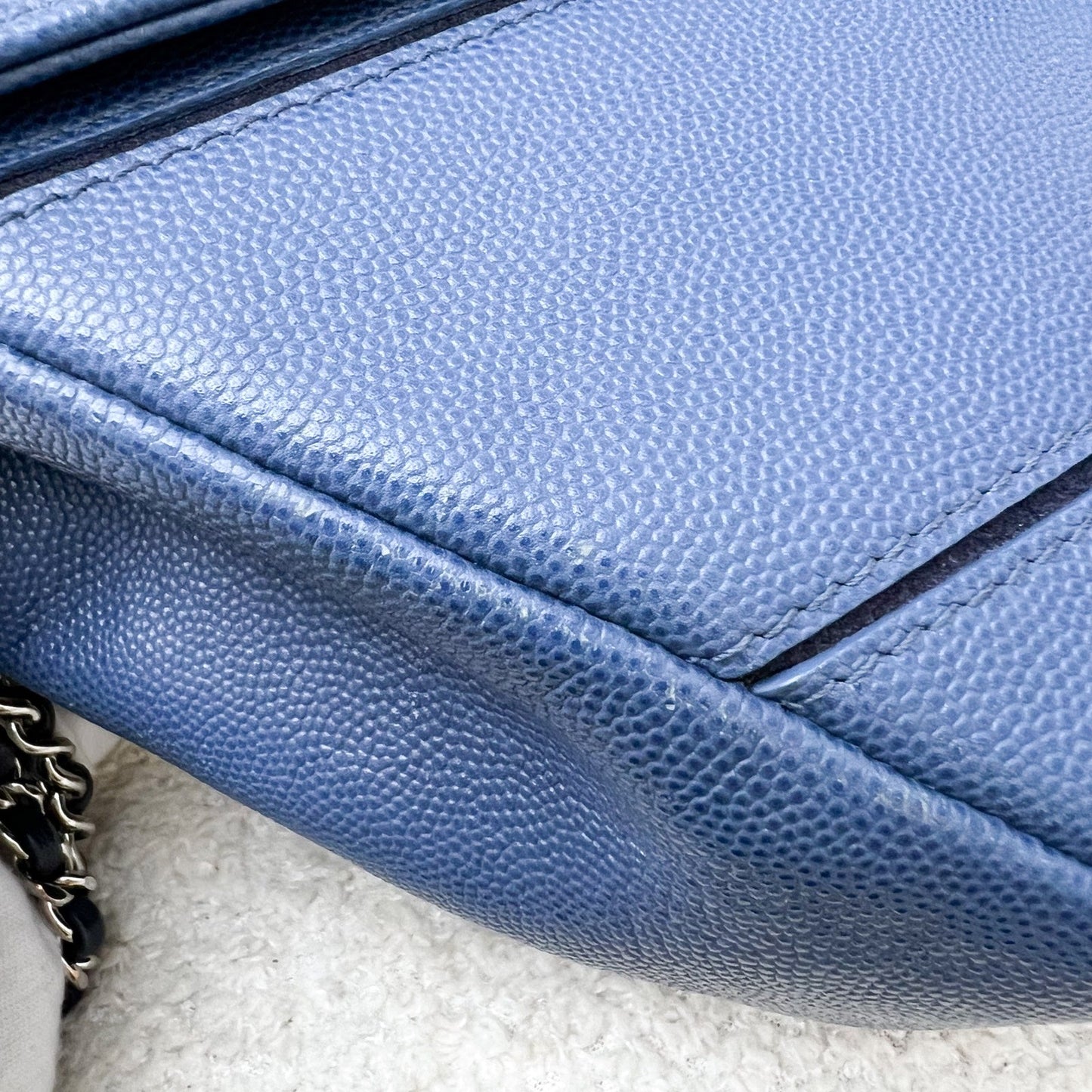 GLM-Seasonal Small Flap in Petroleum Blue Caviar and SHW