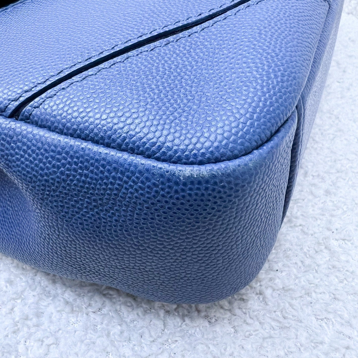 GLM-Seasonal Small Flap in Petroleum Blue Caviar and SHW