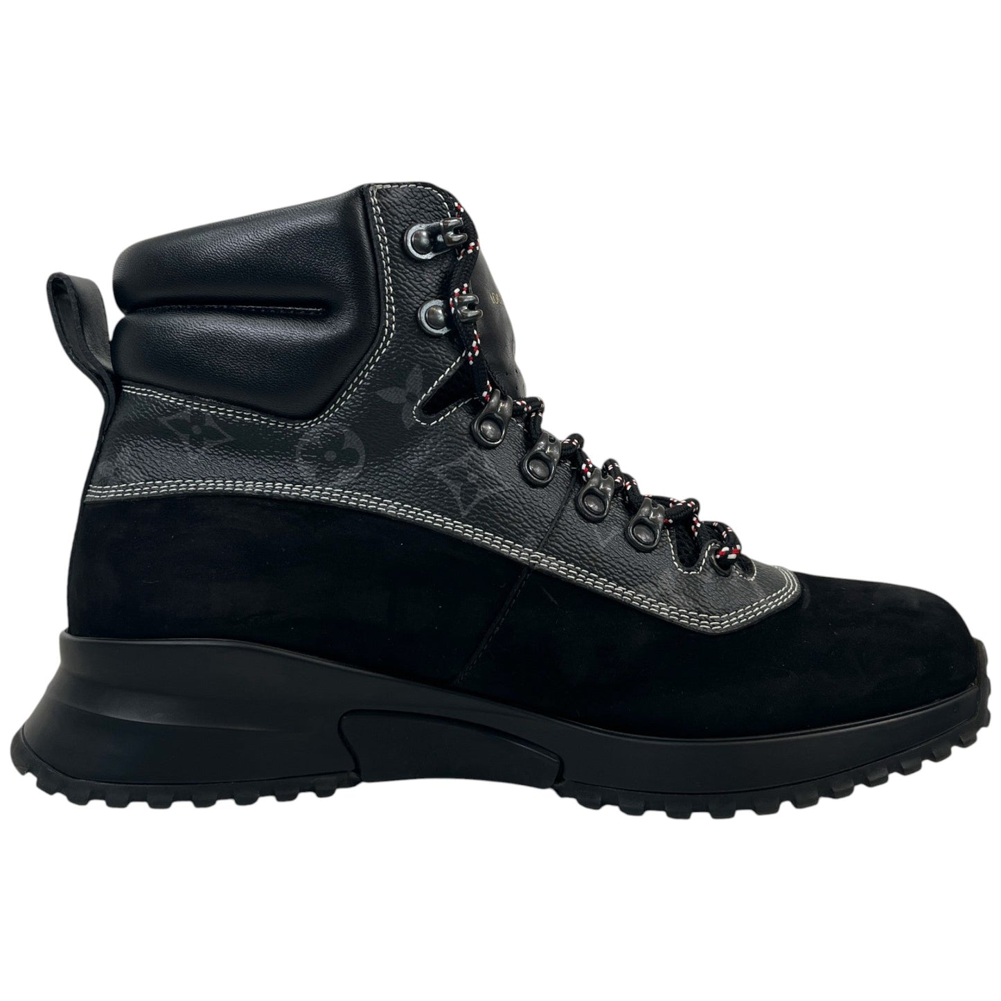 Men's Monogram Canvas Boots Black Size EU 41 / UK 7
