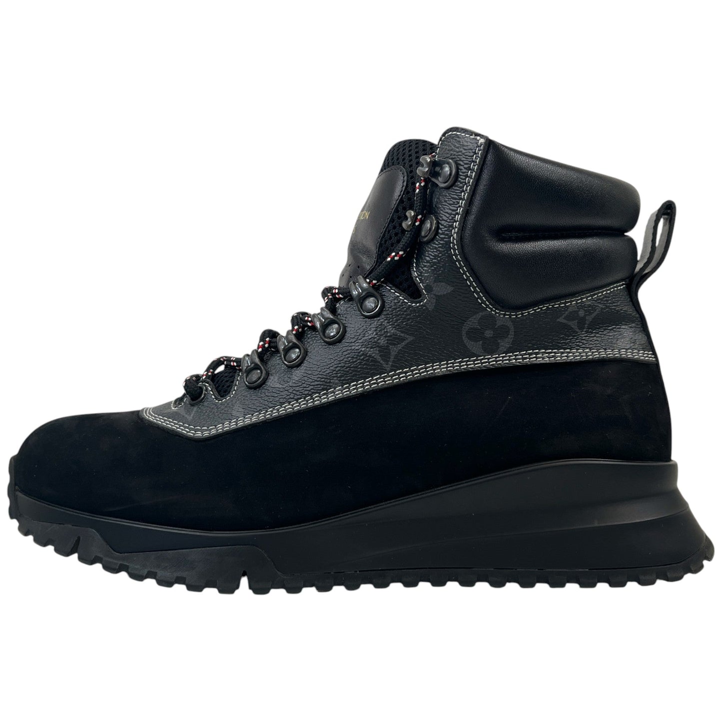 Men's Monogram Canvas Boots Black Size EU 41 / UK 7
