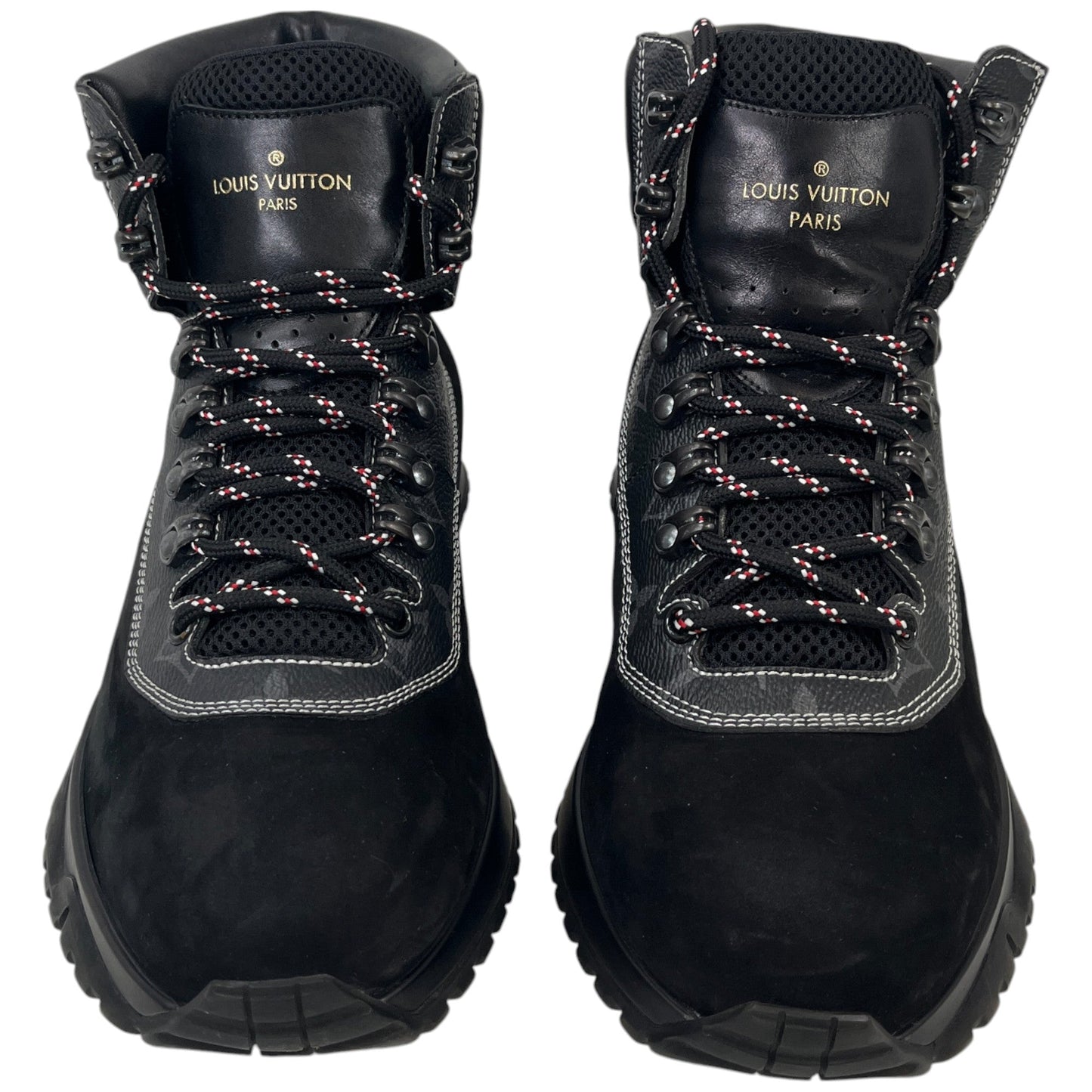 Men's Monogram Canvas Boots Black Size EU 41 / UK 7