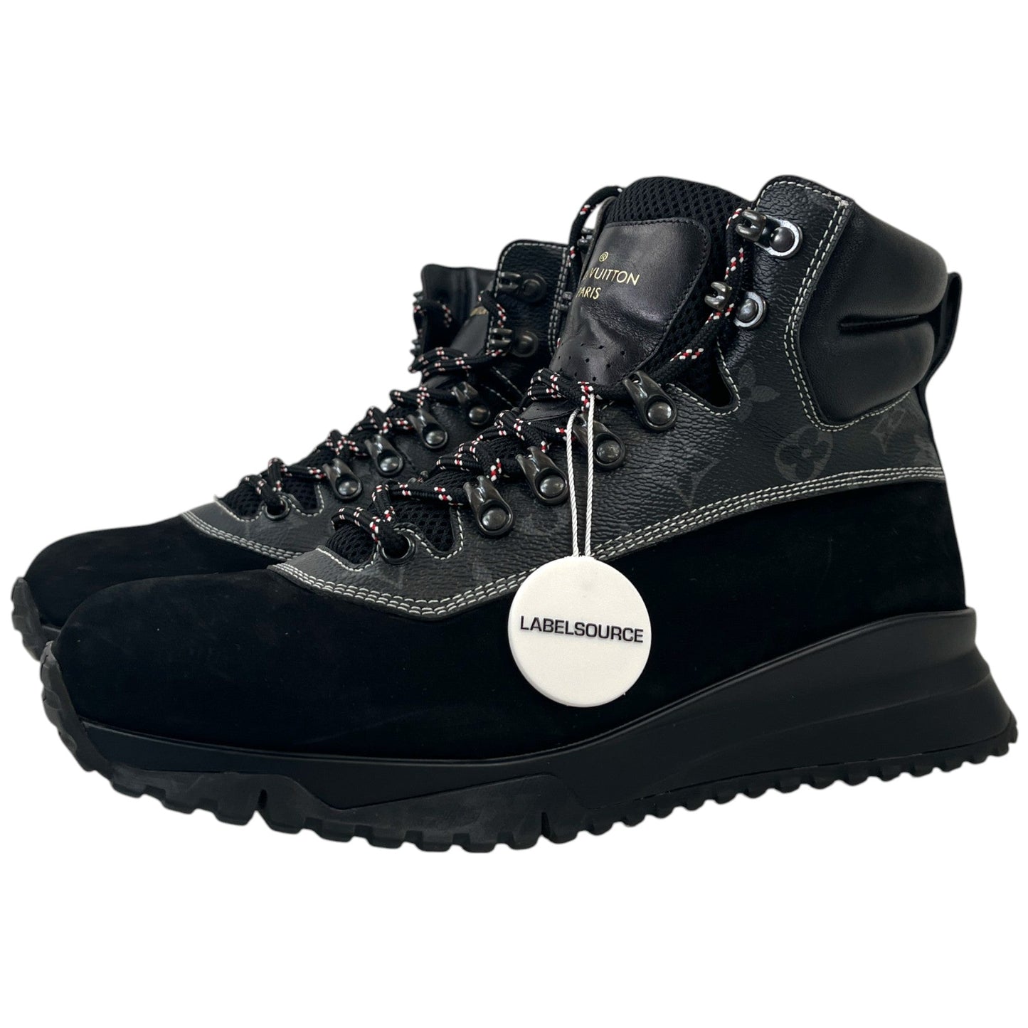 Men's Monogram Canvas Boots Black Size EU 41 / UK 7