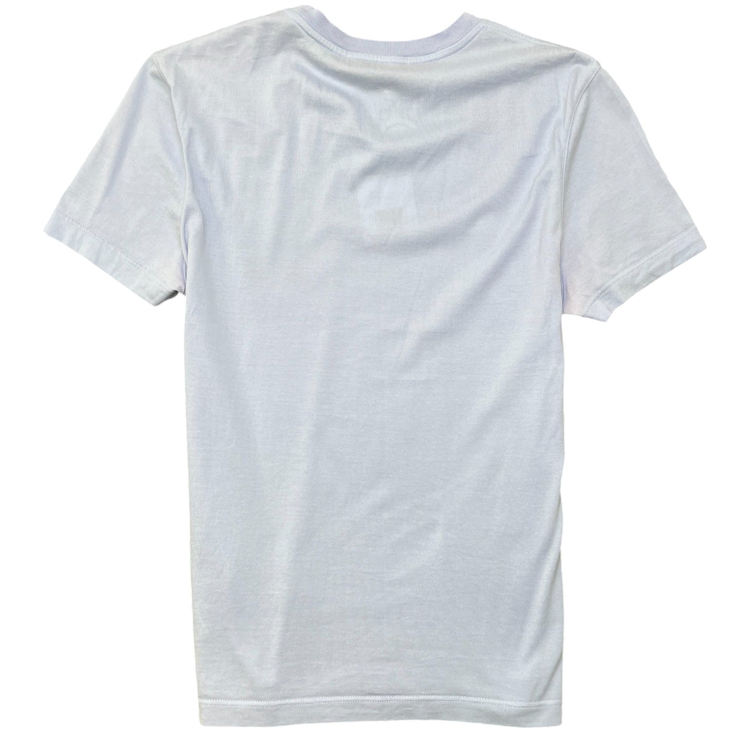 Men's Embroidered Logo T-Shirt Purple Size XS