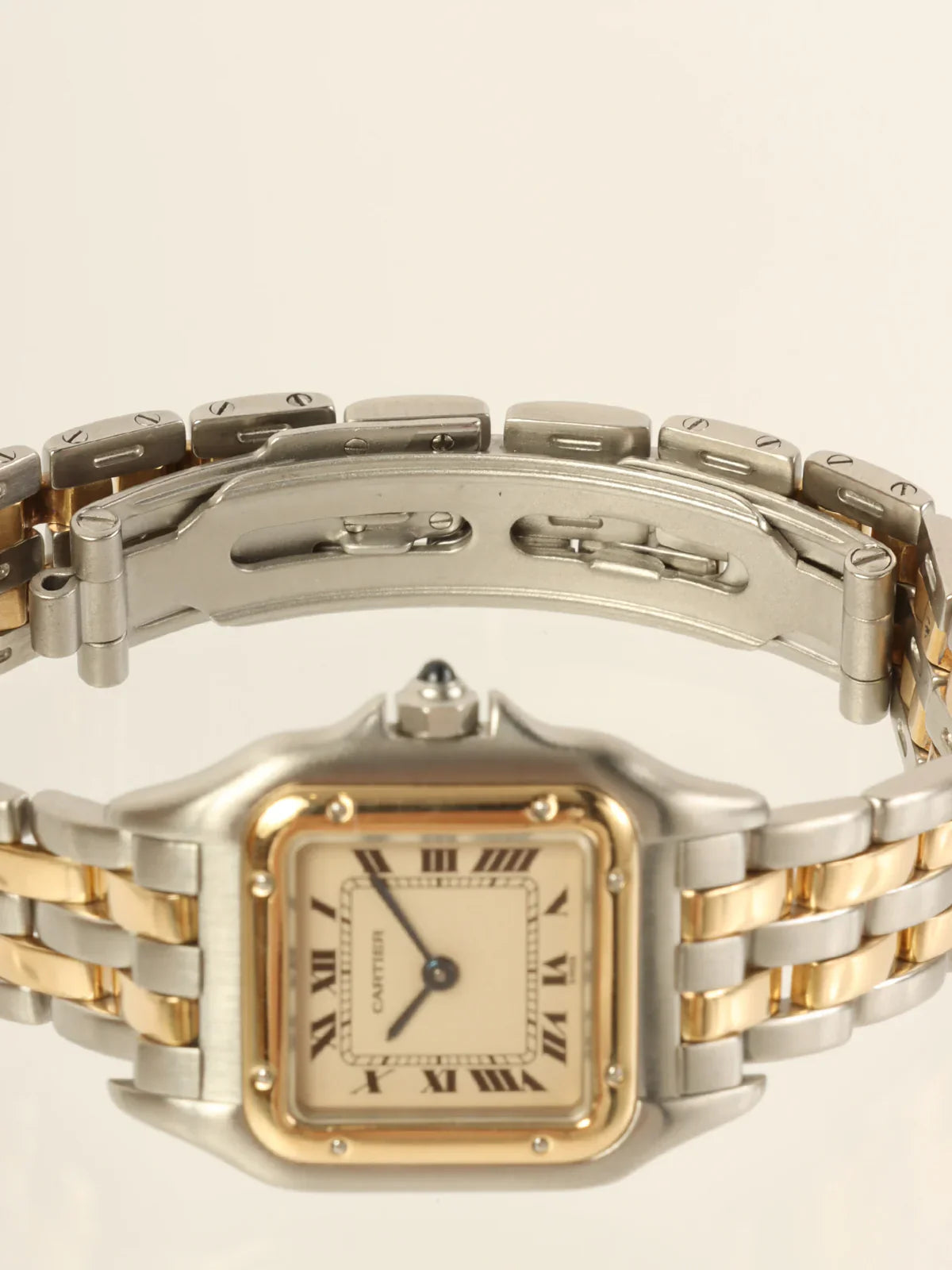 CARTIER Panthere Sm 2Row Silver/Gold