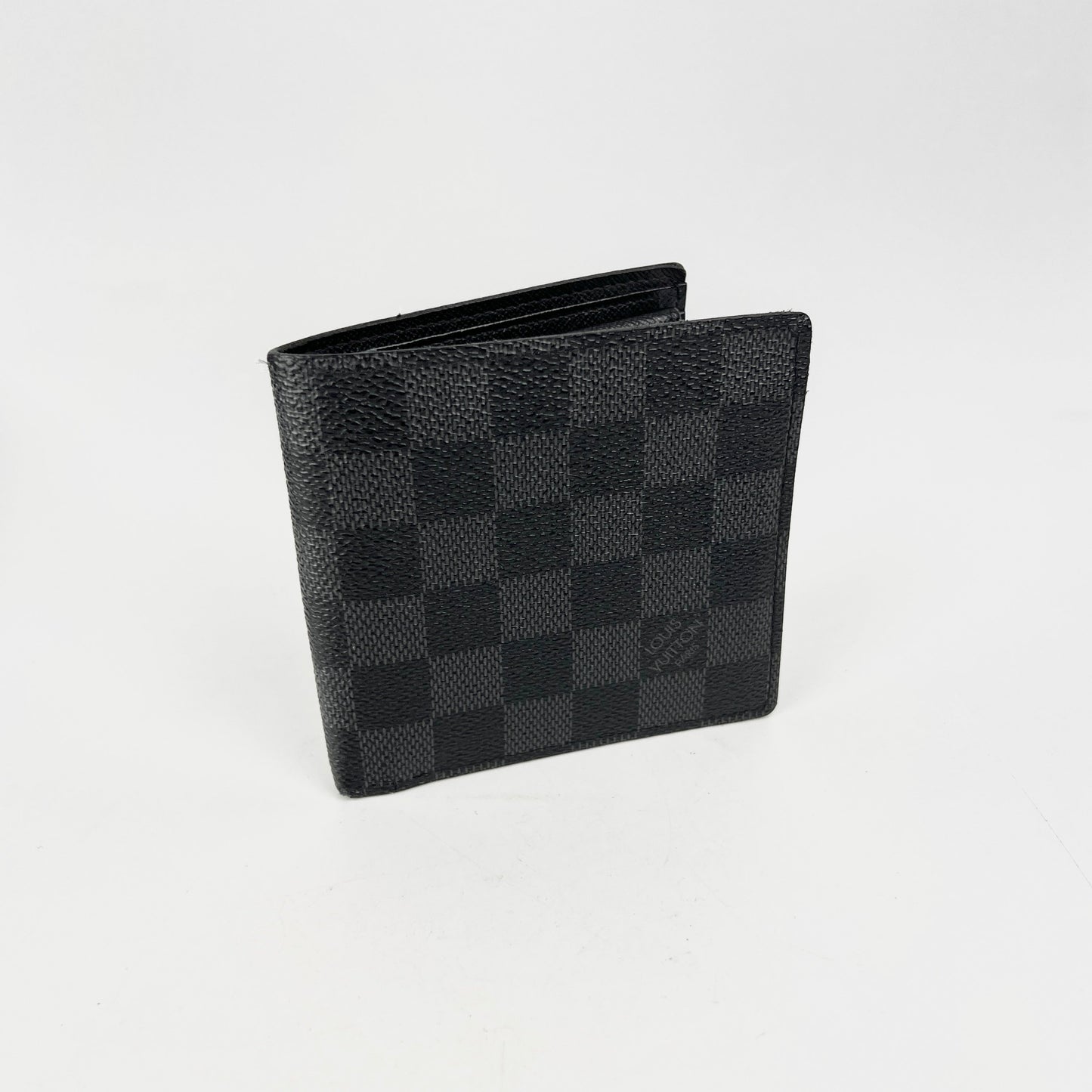 Louis Vuitton Men Damier Eclipse Fold Wallet