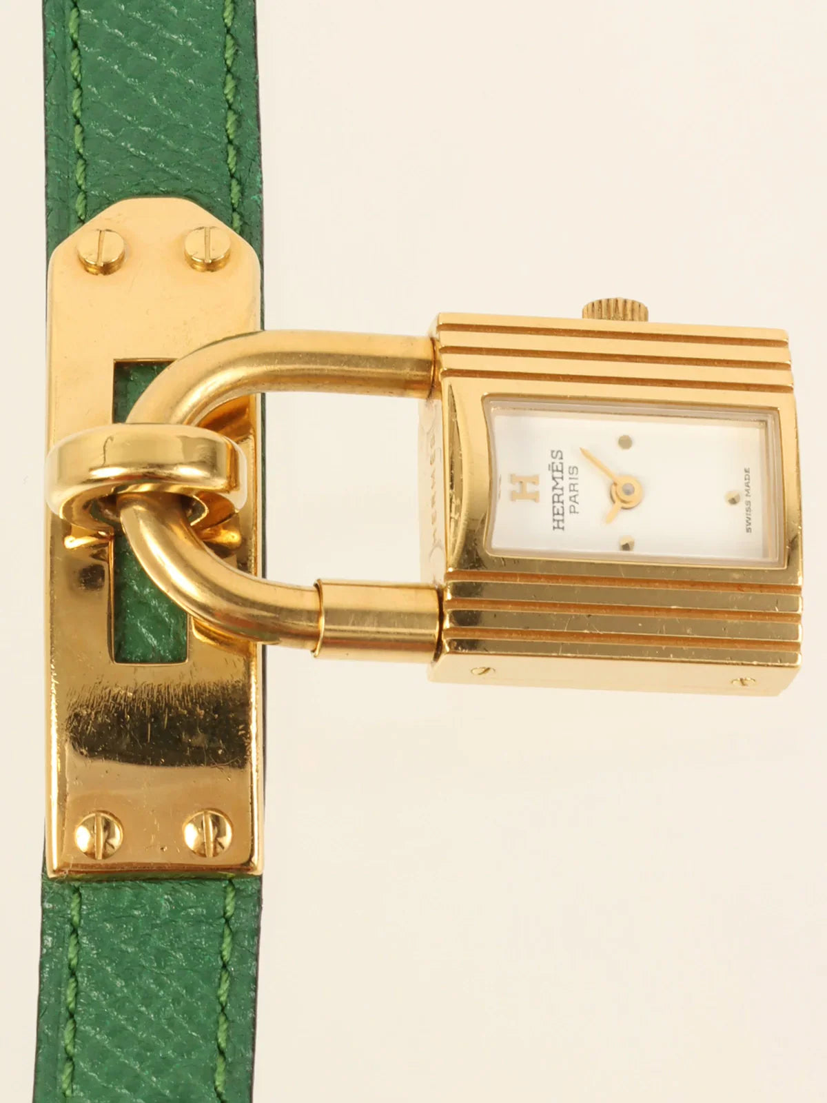 HERMES Kelly Watch Green