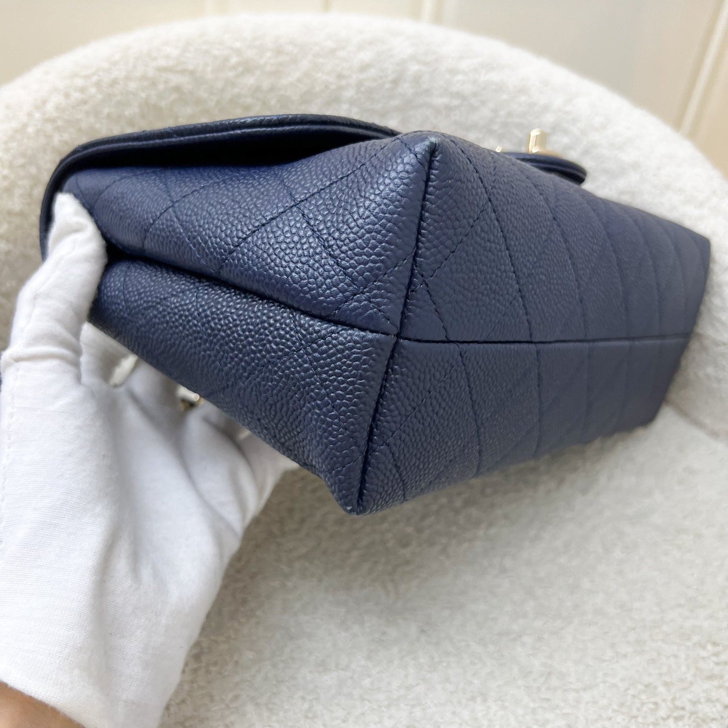 GLM-City Walk Flap in Navy Caviar LGHW (Model: AS1574)