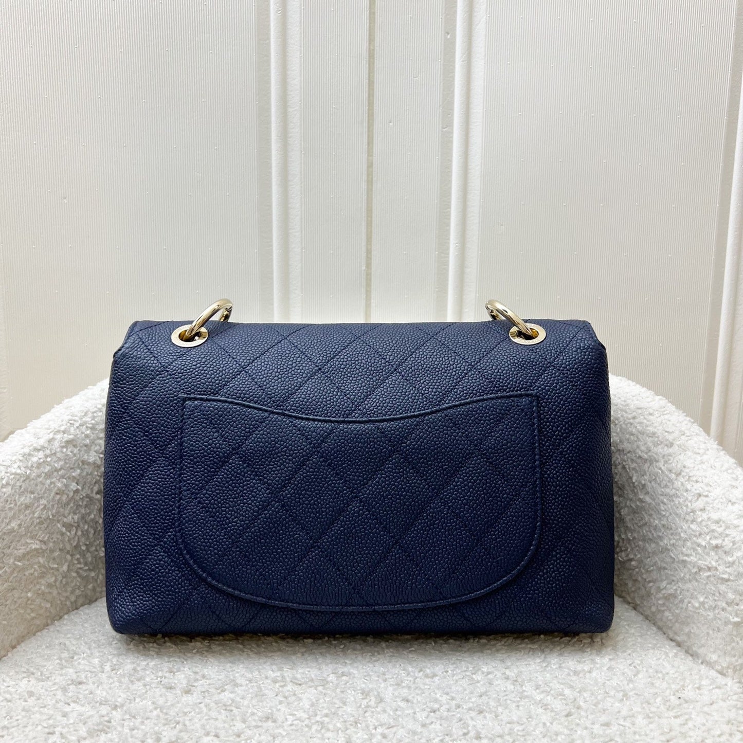 GLM-City Walk Flap in Navy Caviar LGHW (Model: AS1574)
