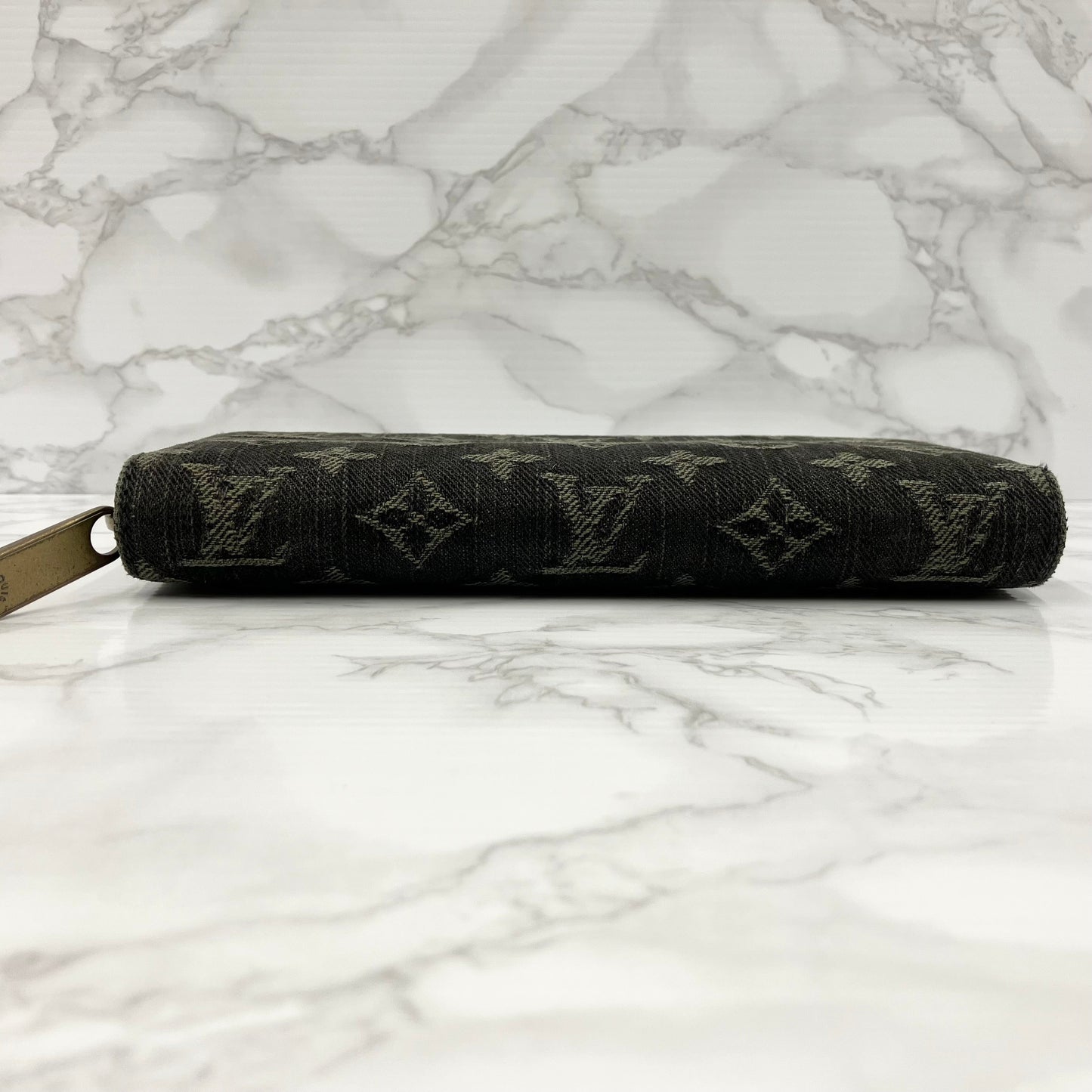 LOUIS VUITTON Monogram Denim Zippy Wallet