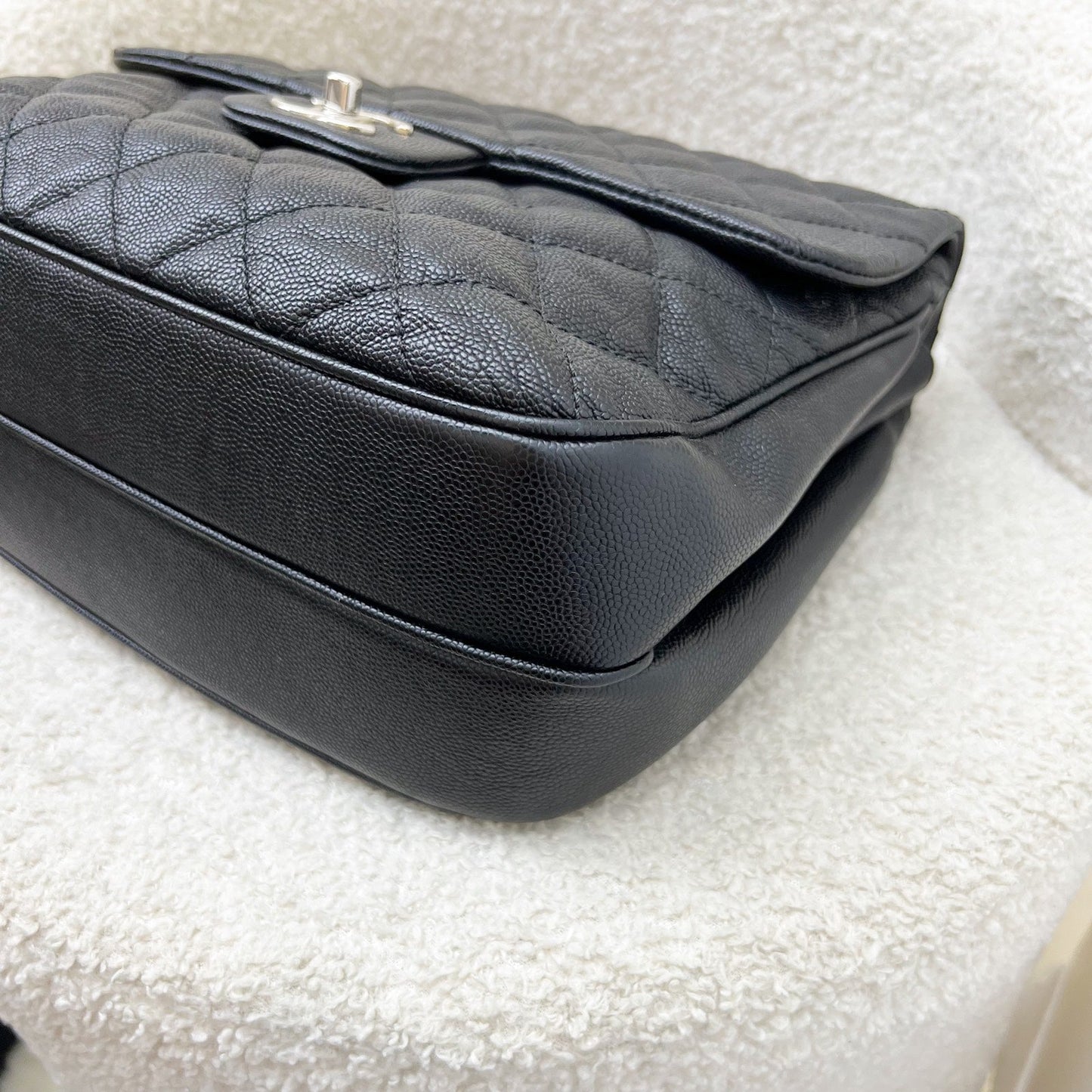 GLM-18P Seasonal Flap in Black Caviar and SHW (Model: A57049)