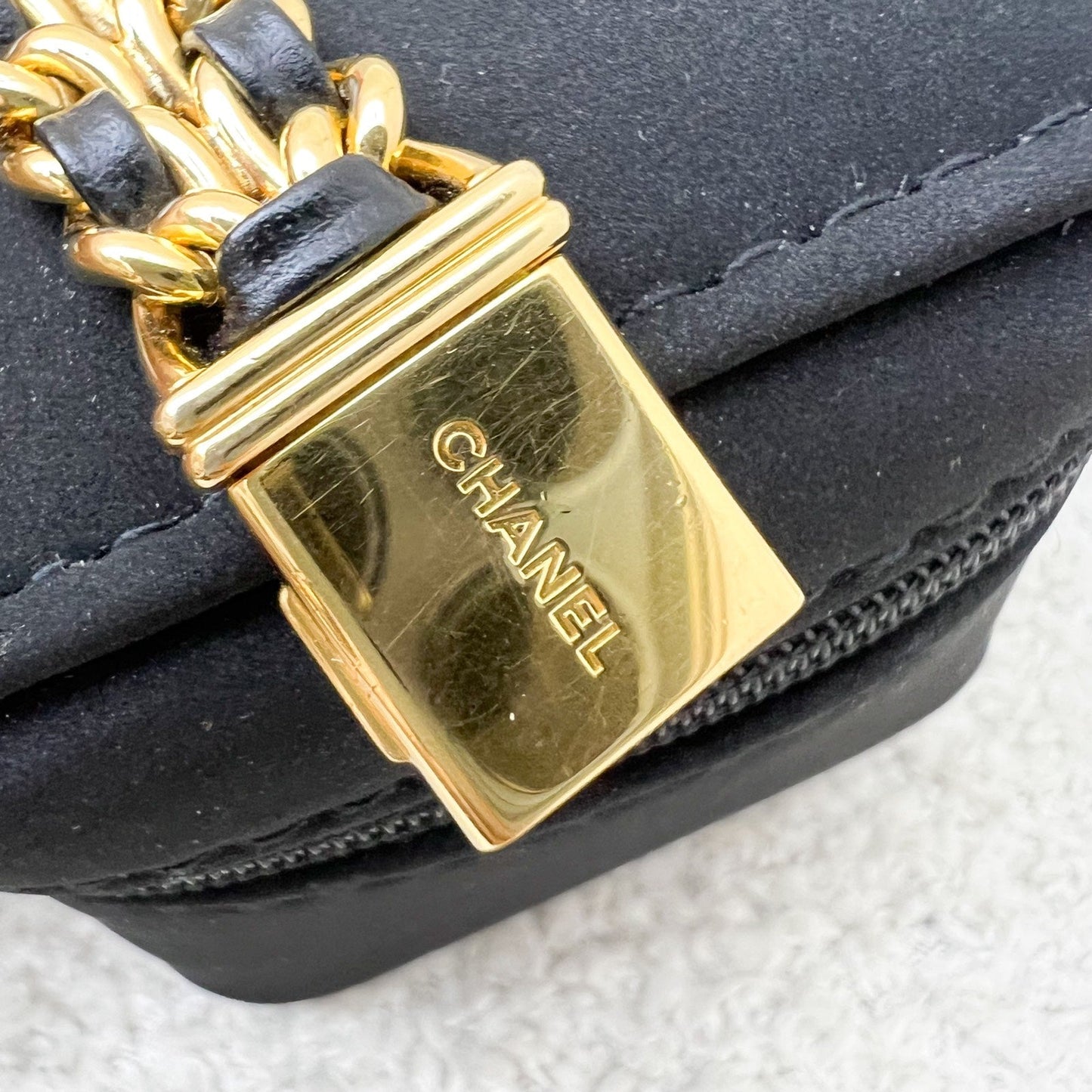 GLM- Premiere Watch in 24K GHW and Black Leather Size S