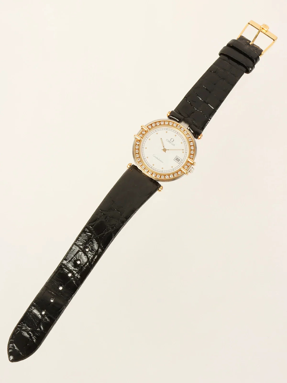 OMEGA Diamond Bezel Constellation Black/Gold