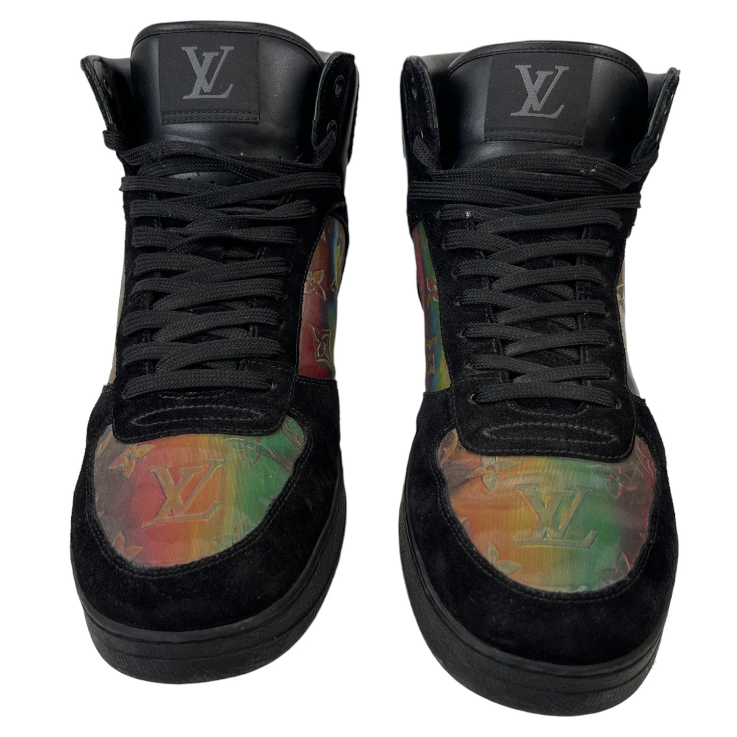 Men's Rivoli Iridescent High Trainers Black Size EU 41 / UK 7