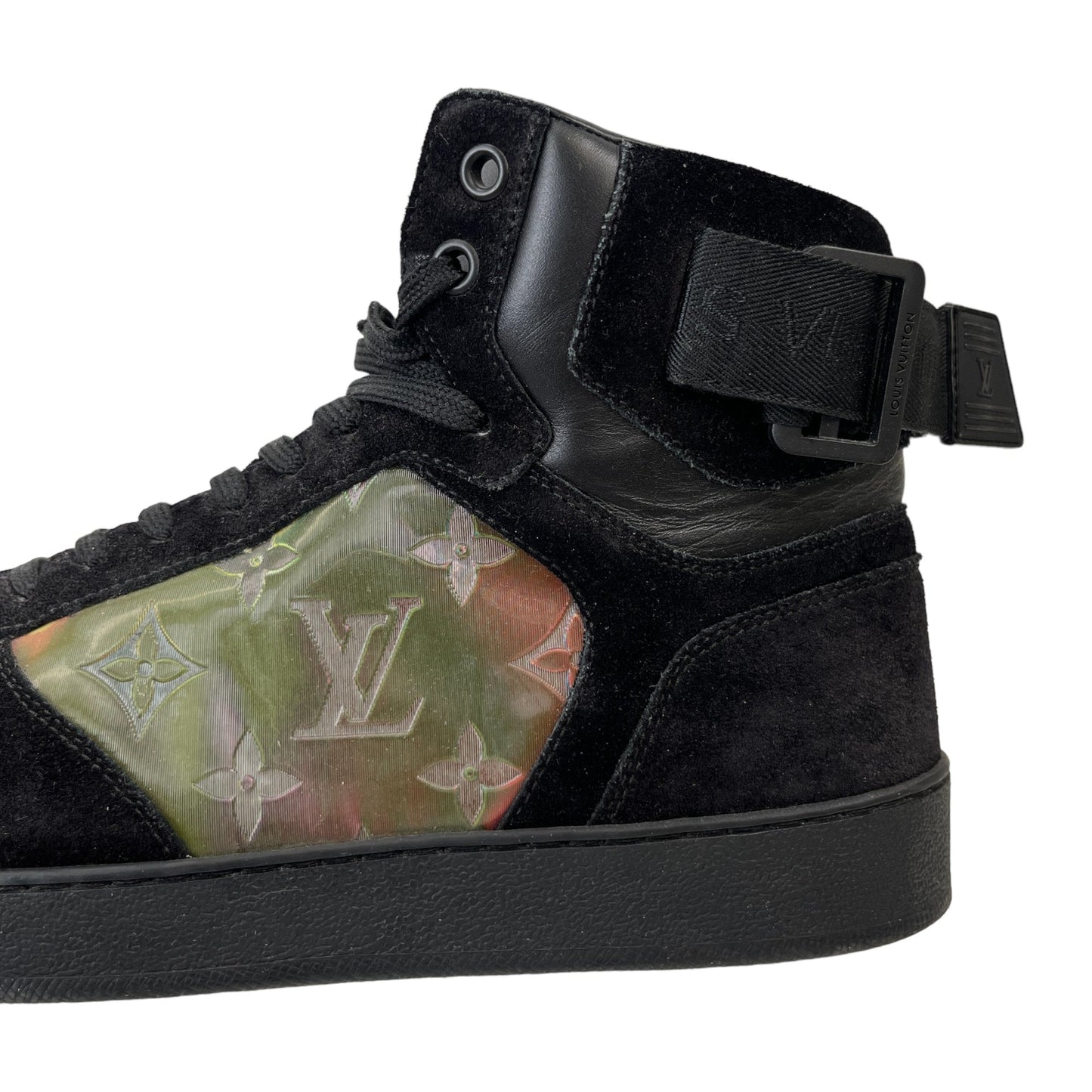 Men's Rivoli Iridescent High Trainers Black Size EU 41 / UK 7