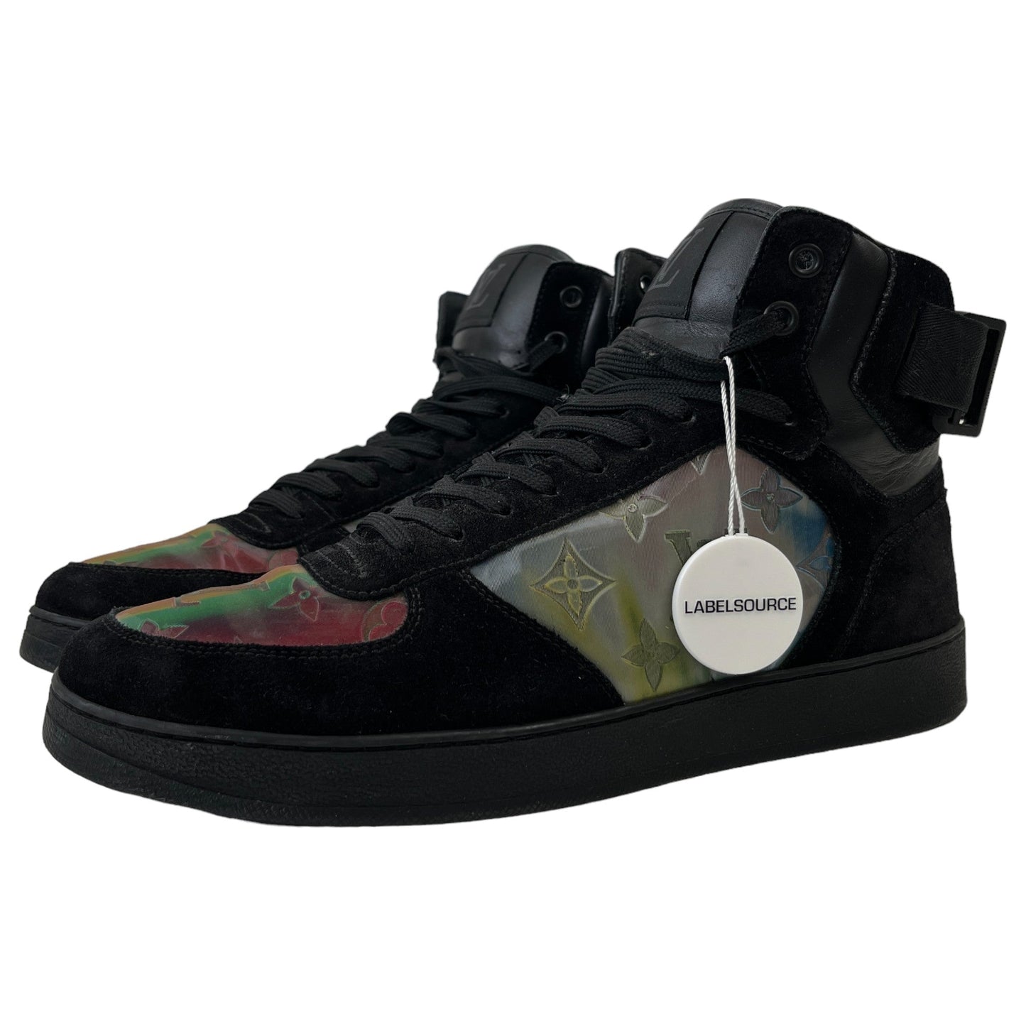 Men's Rivoli Iridescent High Trainers Black Size EU 41 / UK 7