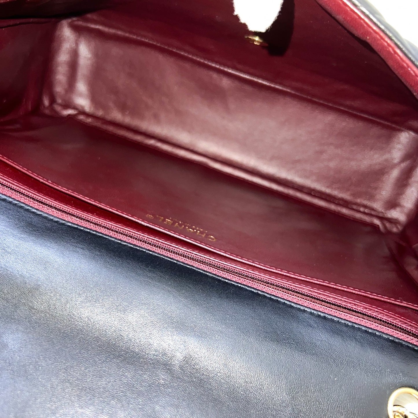 GLM-Maxi Classic Flap SF in Black Lambskin and GHW