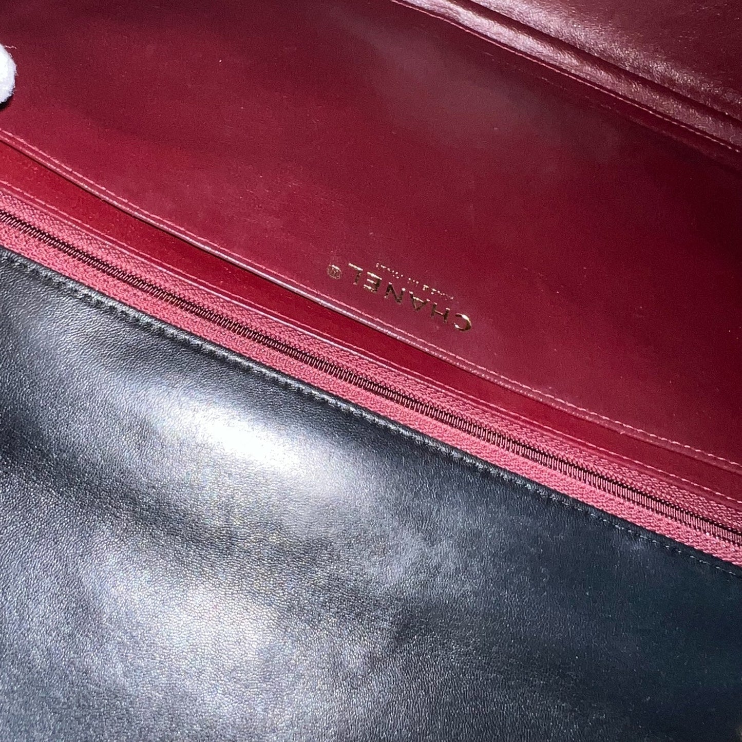 GLM-Maxi Classic Flap SF in Black Lambskin and GHW