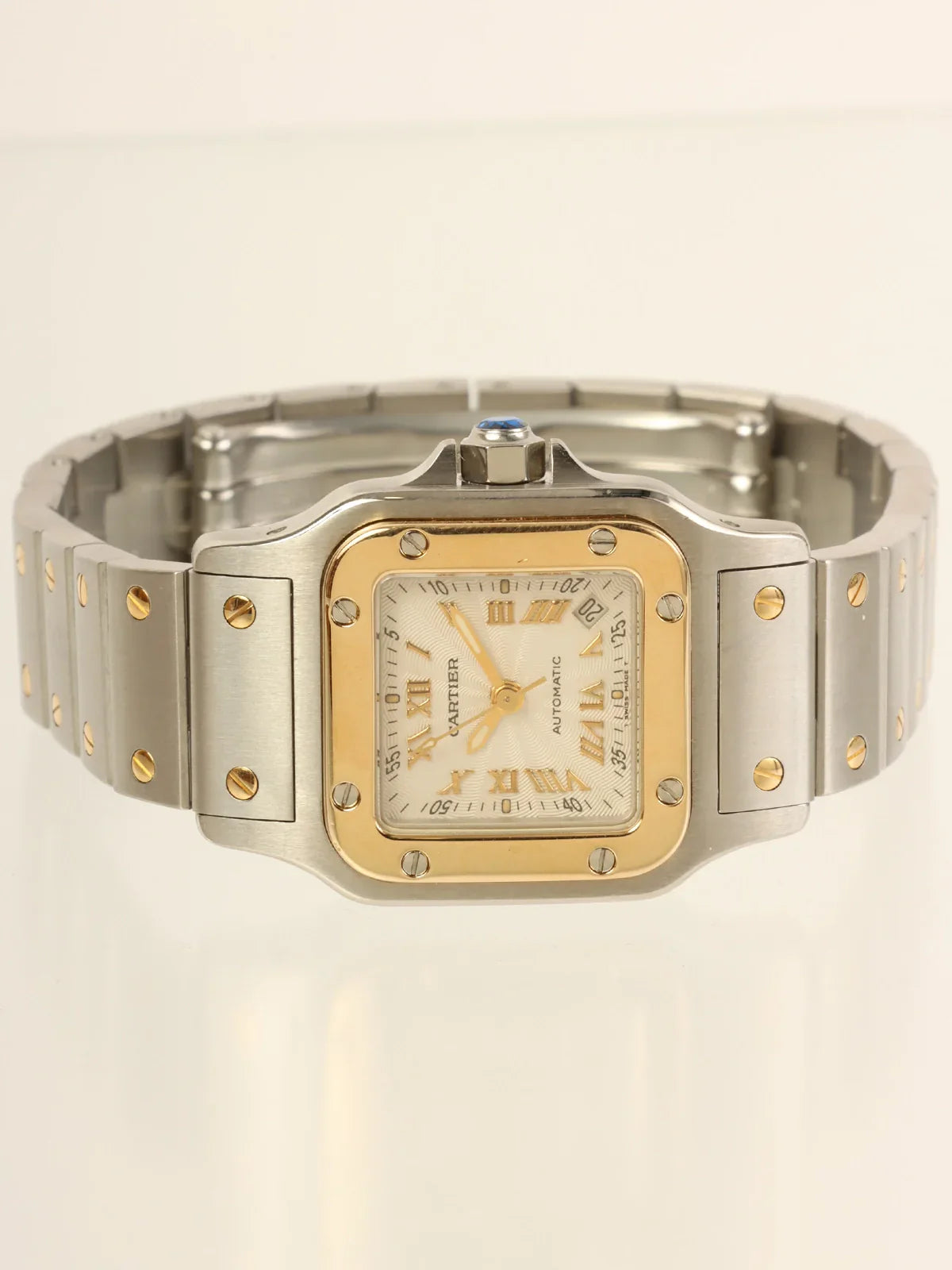 CARTIER Santos Galbee Sm Silver