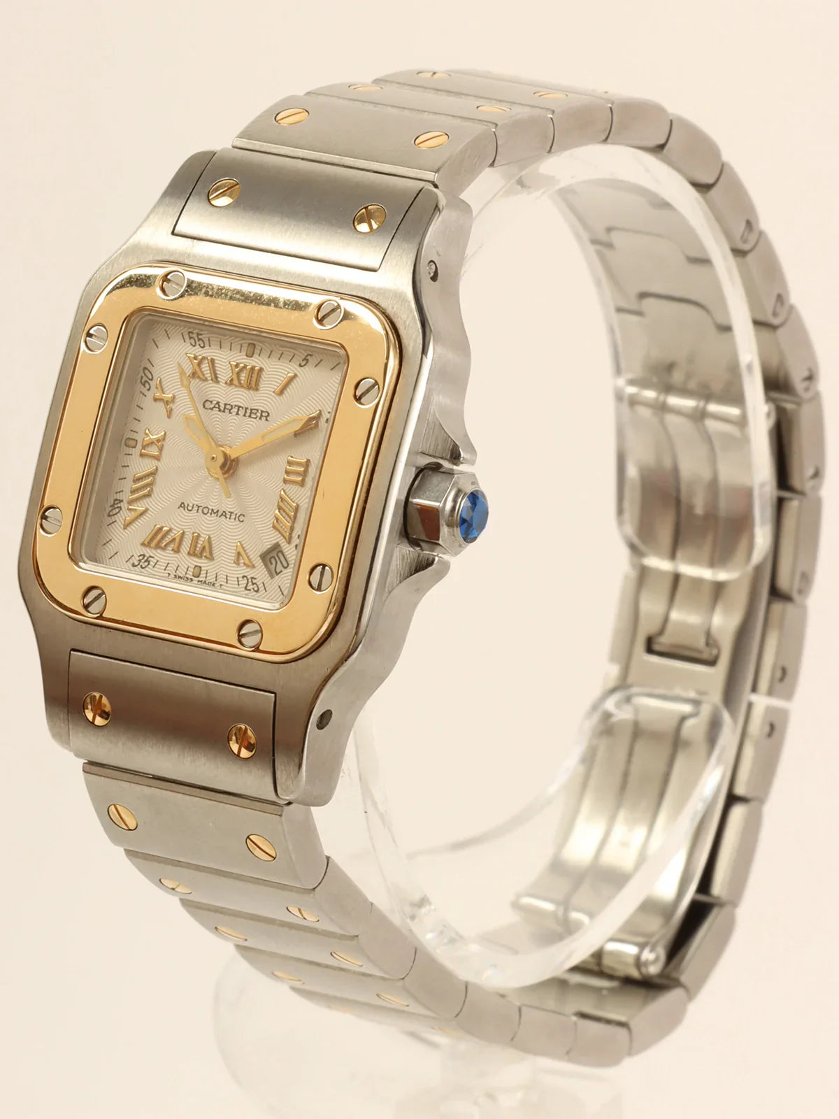 CARTIER Santos Galbee Sm Silver