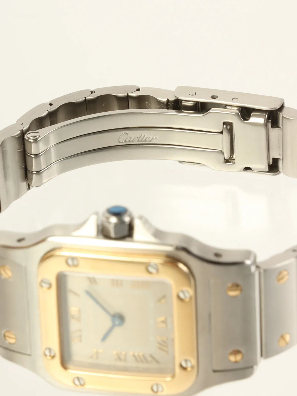 CARTIER Santos Garbe Sm Silver/Gold