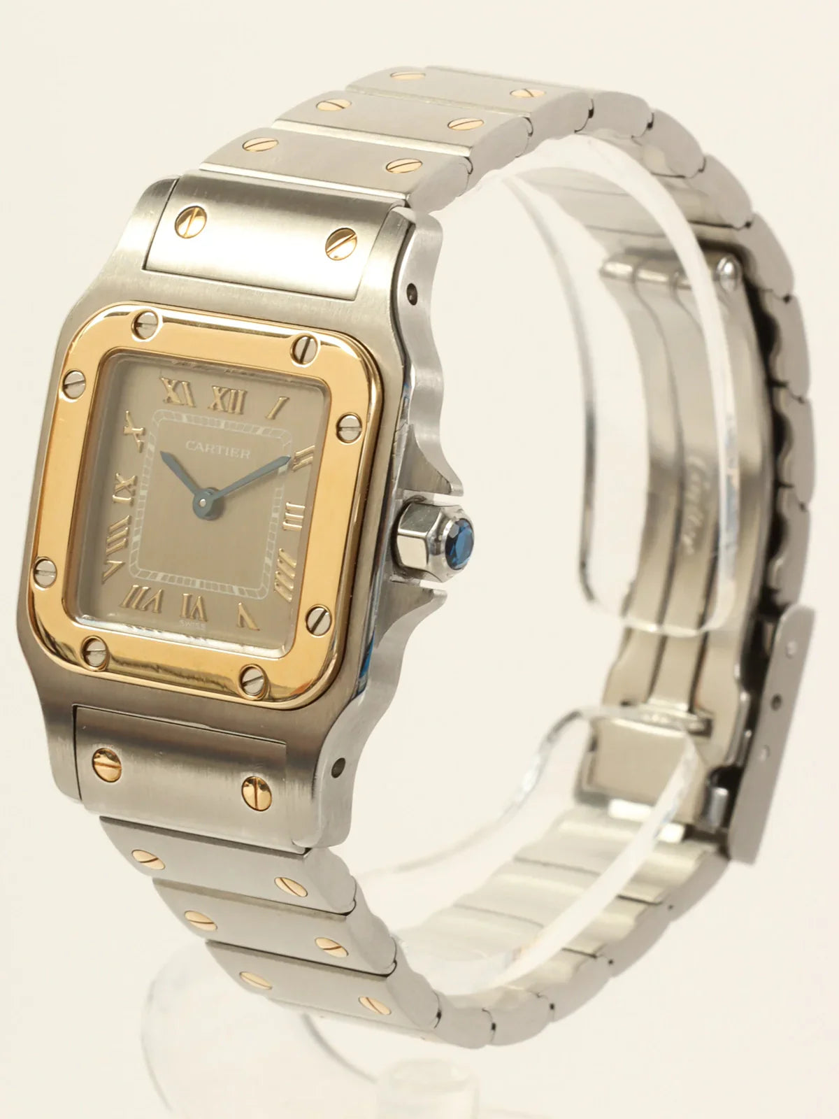 CARTIER Santos Garbe Sm Silver/Gold