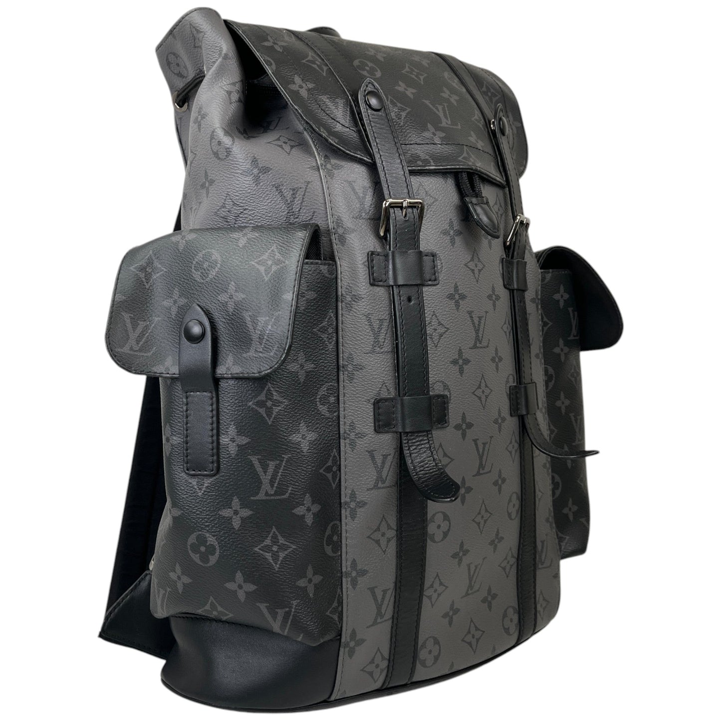 Men's Christopher Mm Monogram Eclipse Backpack Black