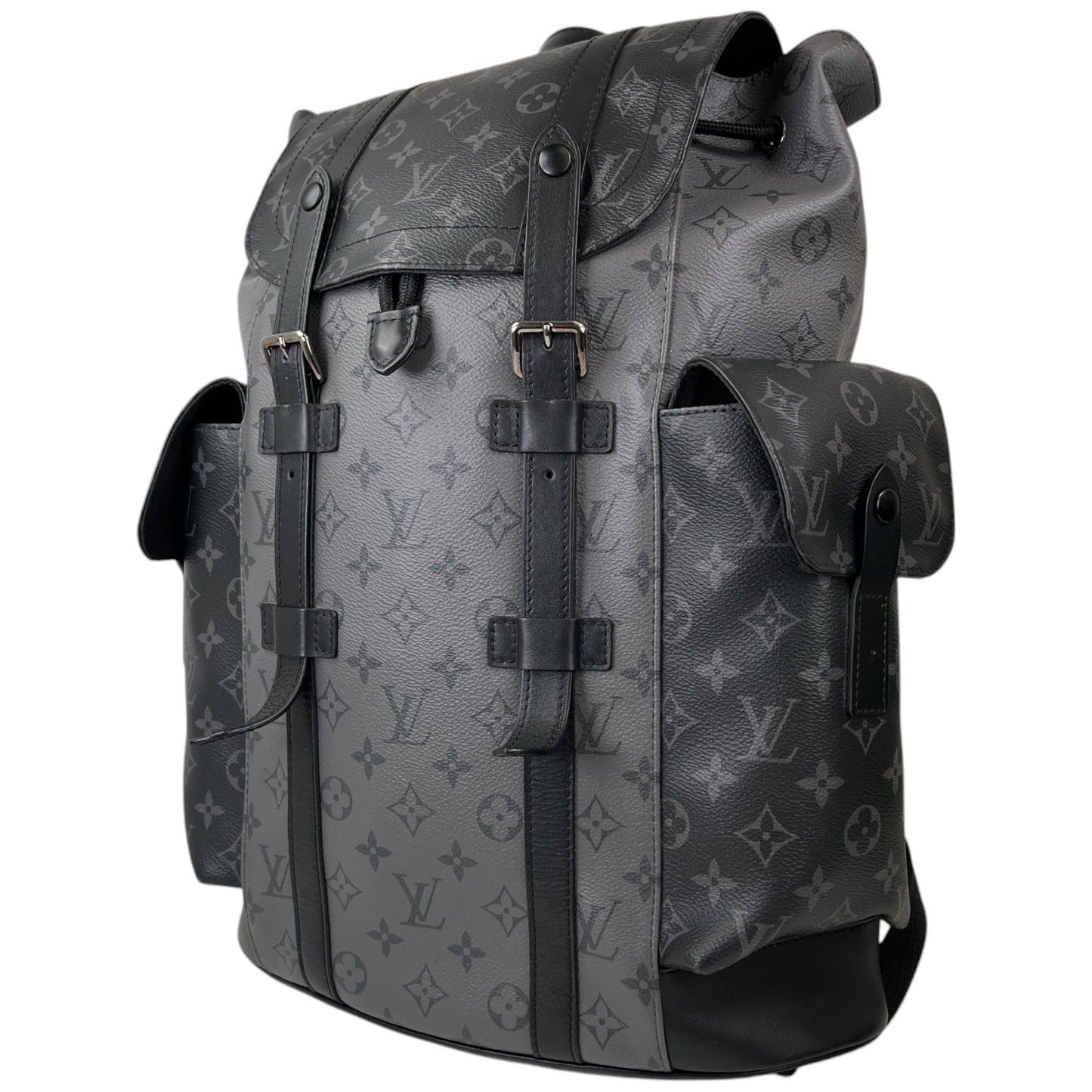Men's Christopher Mm Monogram Eclipse Backpack Black