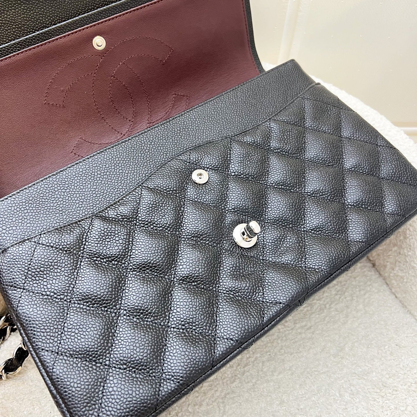 GLM-Jumbo Classic Flap DF in Black Caviar and SHW