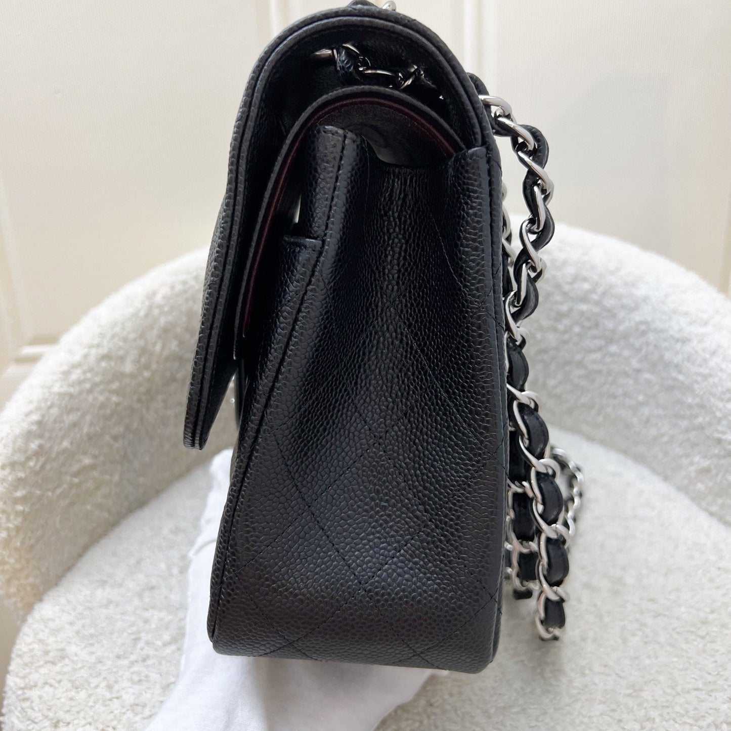 GLM-Jumbo Classic Flap DF in Black Caviar and SHW