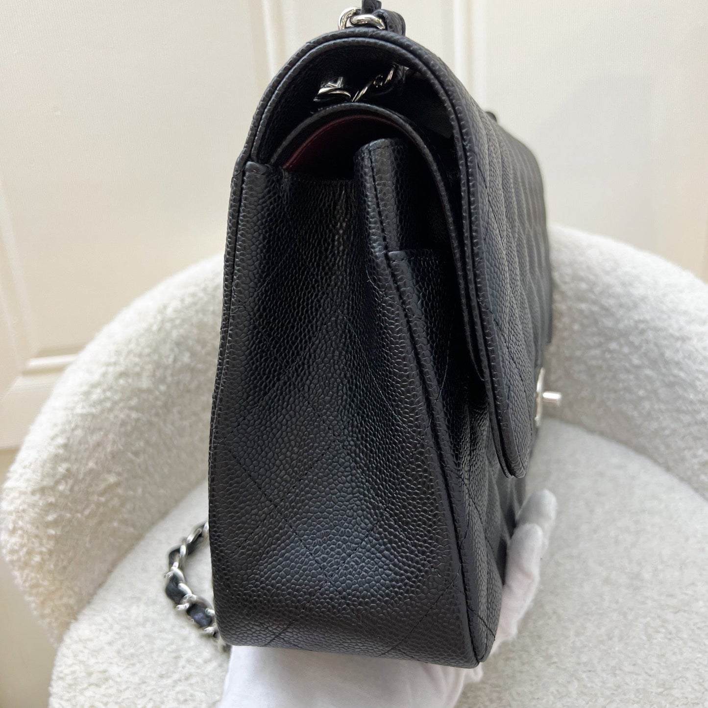 GLM-Jumbo Classic Flap DF in Black Caviar and SHW