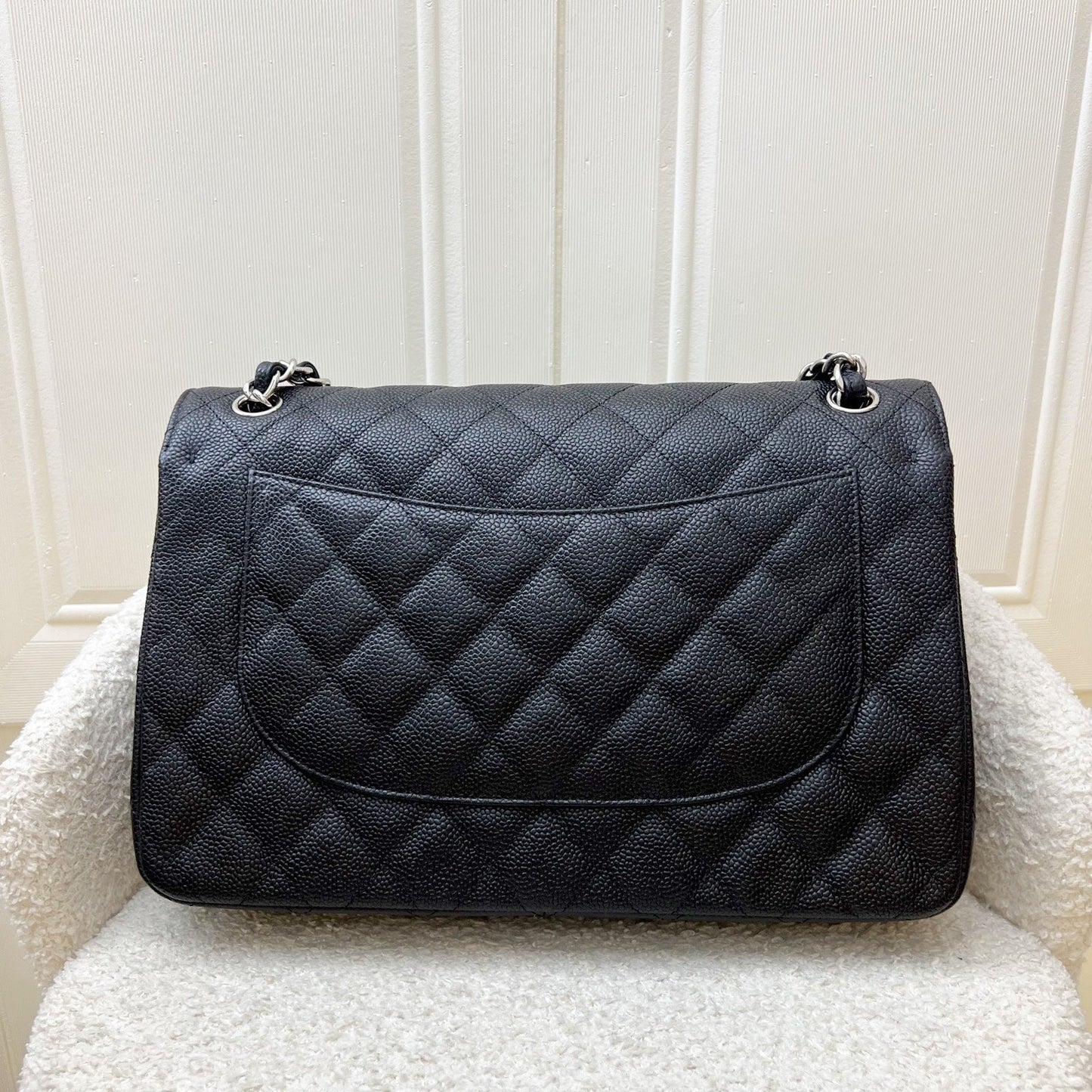 GLM-Jumbo Classic Flap DF in Black Caviar and SHW