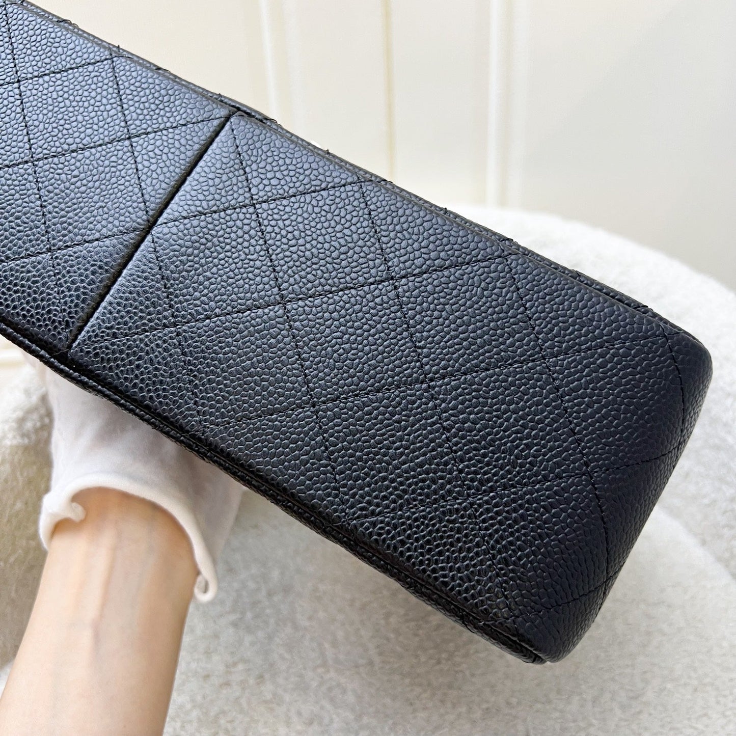 GLM-Jumbo Classic Flap DF in Black Caviar and SHW