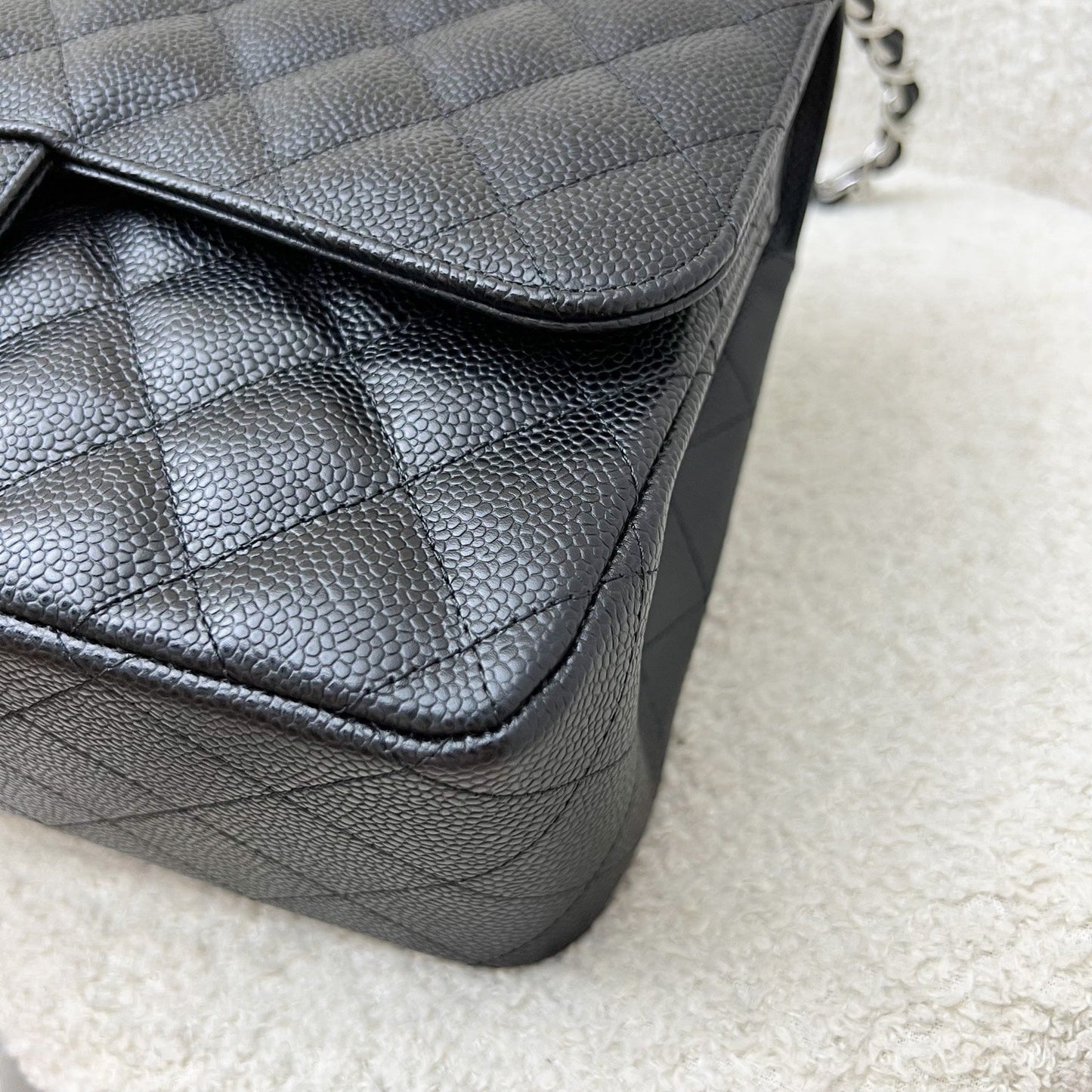 GLM-Jumbo Classic Flap DF in Black Caviar and SHW
