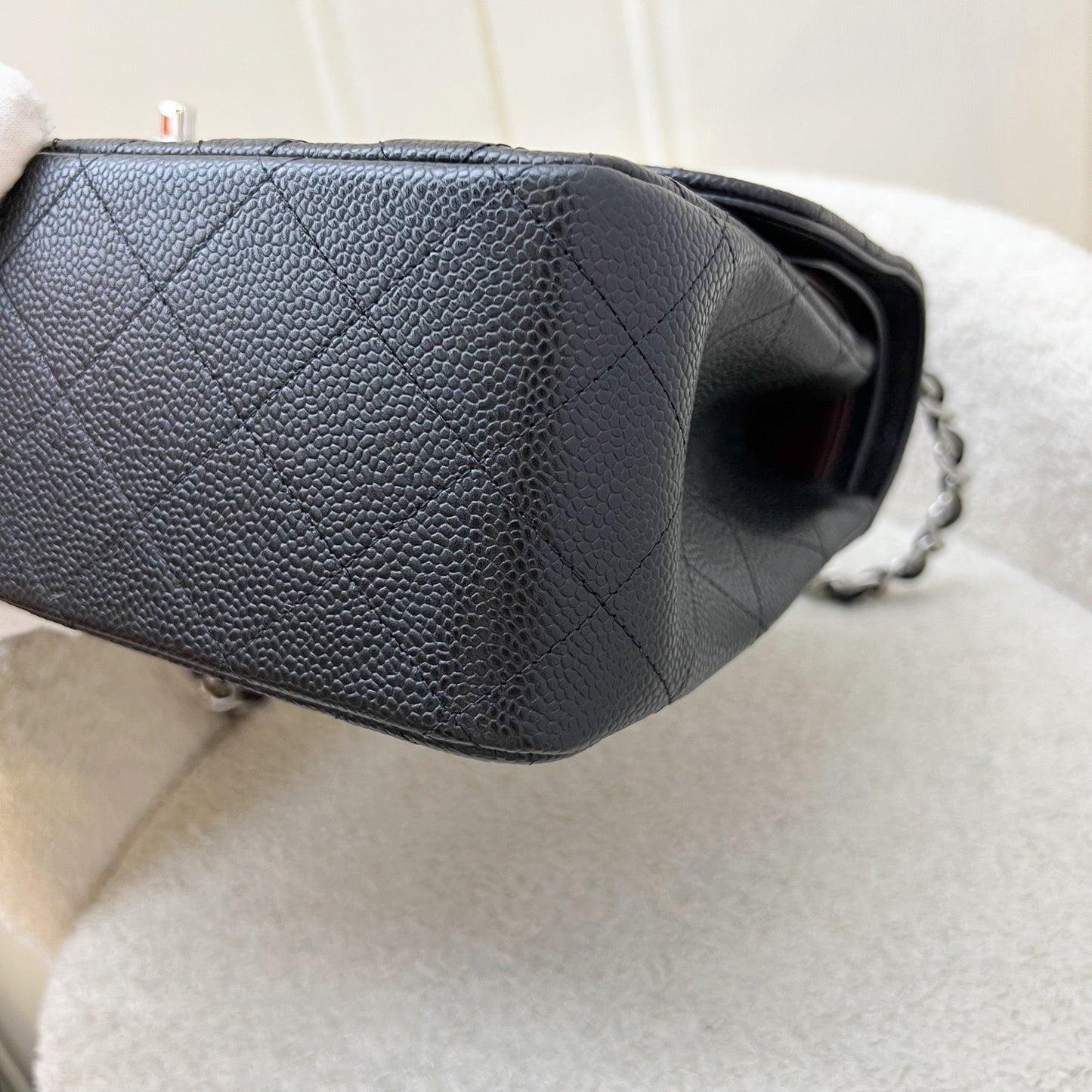 GLM-Jumbo Classic Flap DF in Black Caviar and SHW