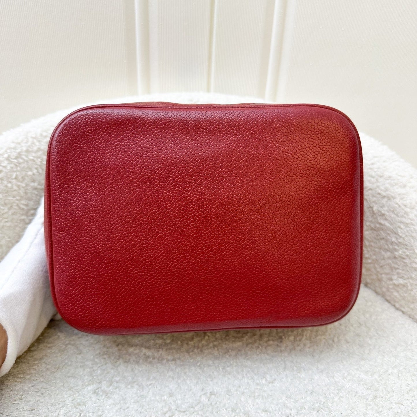 GLM- Vanity Case in Red Caviar and GHW