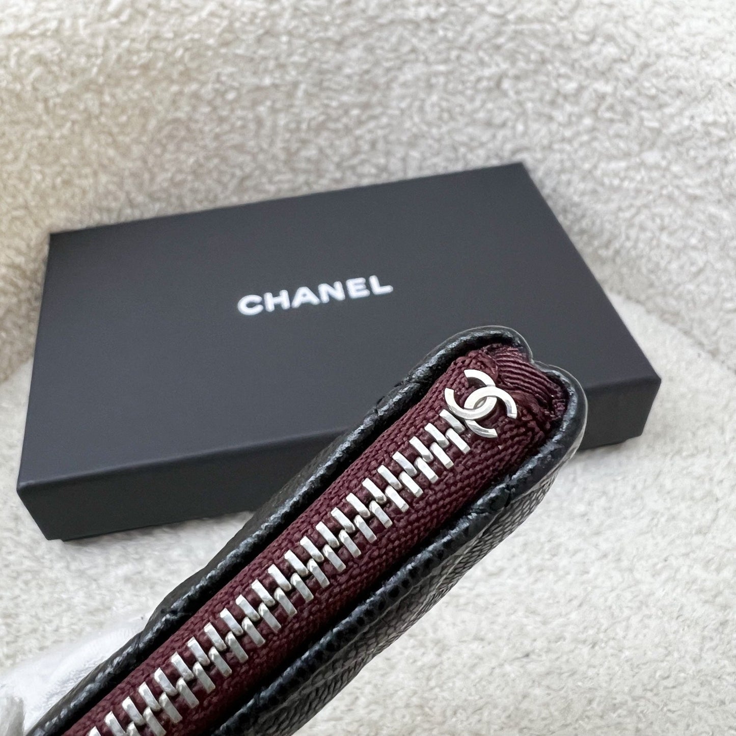 GLM-Mini O-Case / Pouch in Black Caviar and SHW (Model: A82365)