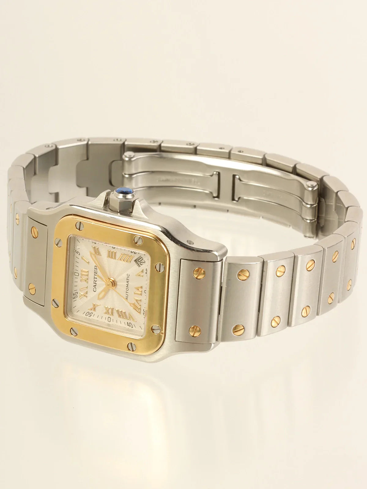 CARTIER Santos Galbee Sm Silver/Gold