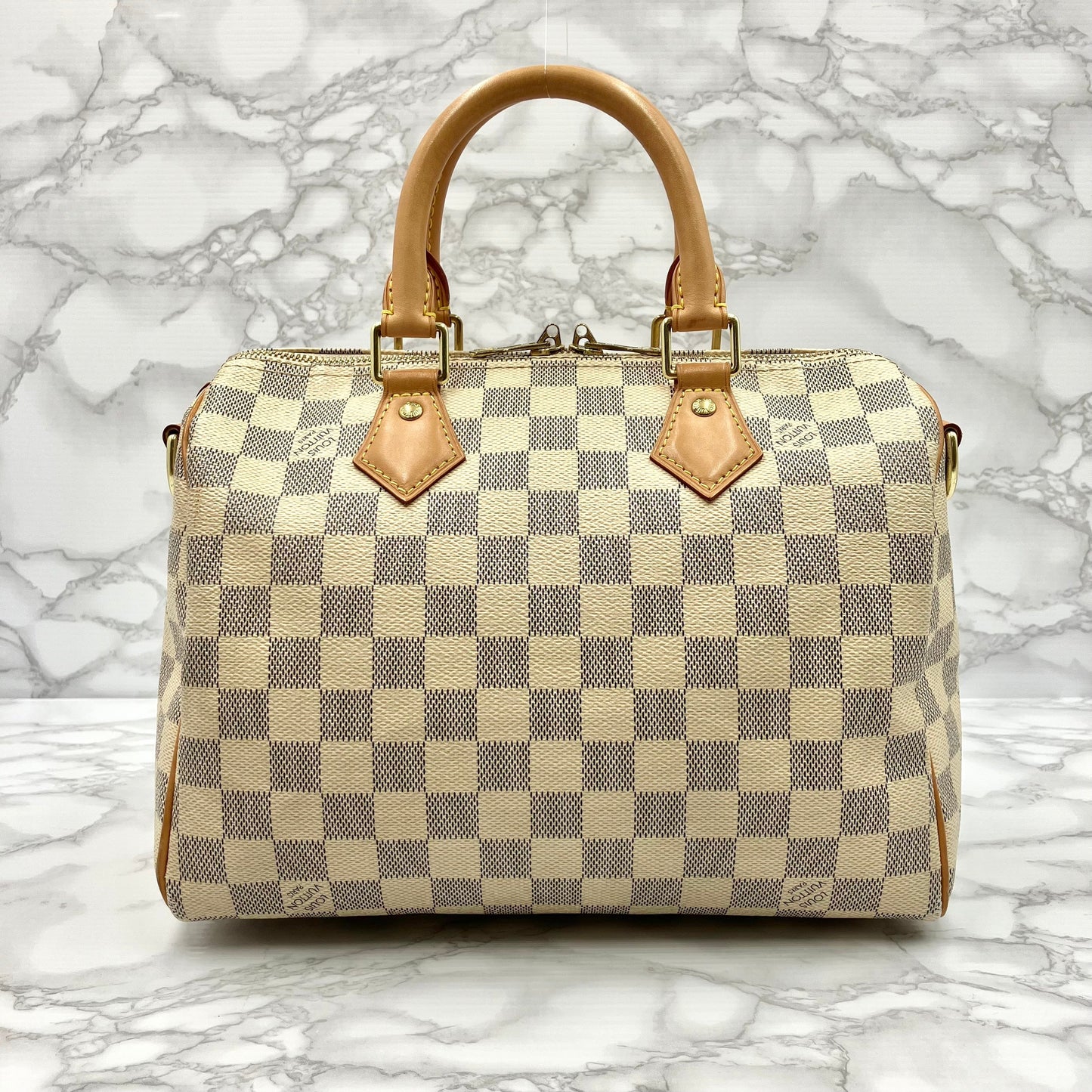 LOUIS VUITTON Azur Speedy 25 Bandouliere