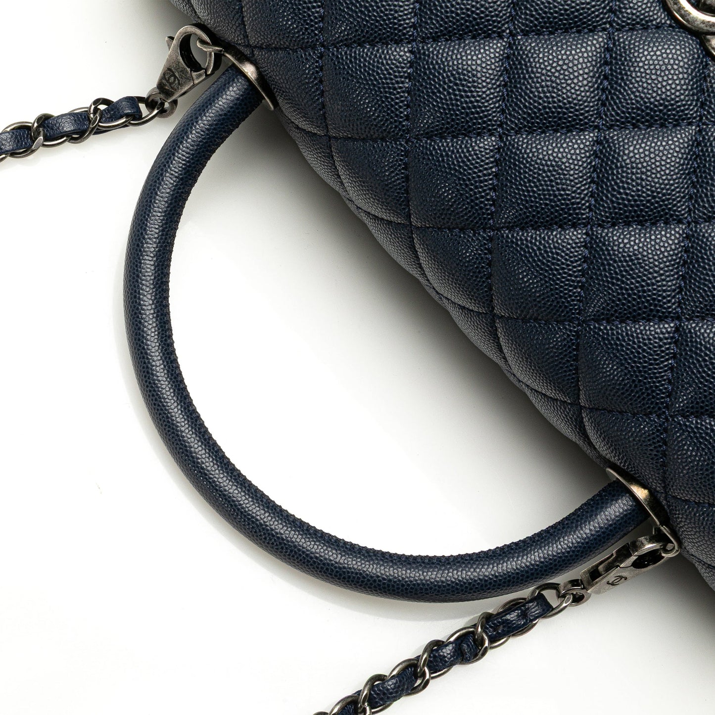 Chanel Large Caviar Coco Top Handle Bag